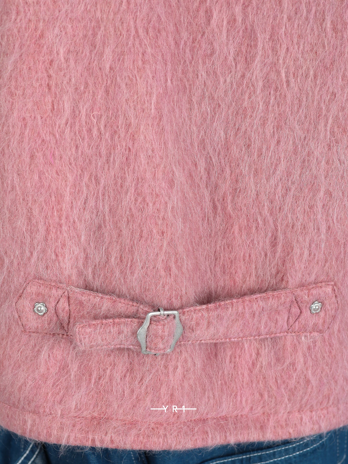 Hairy Collarless Jacket KENZO