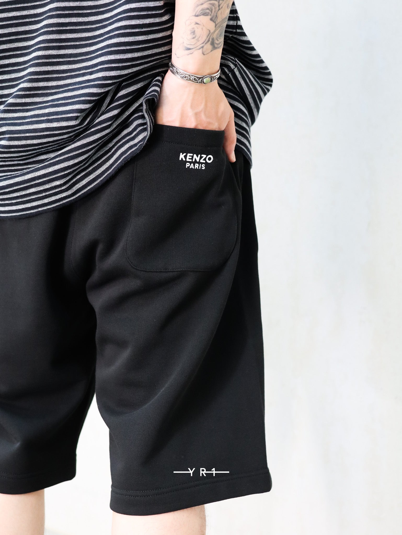 KZ Pop Embr'd Classic Shorts-99J KENZO