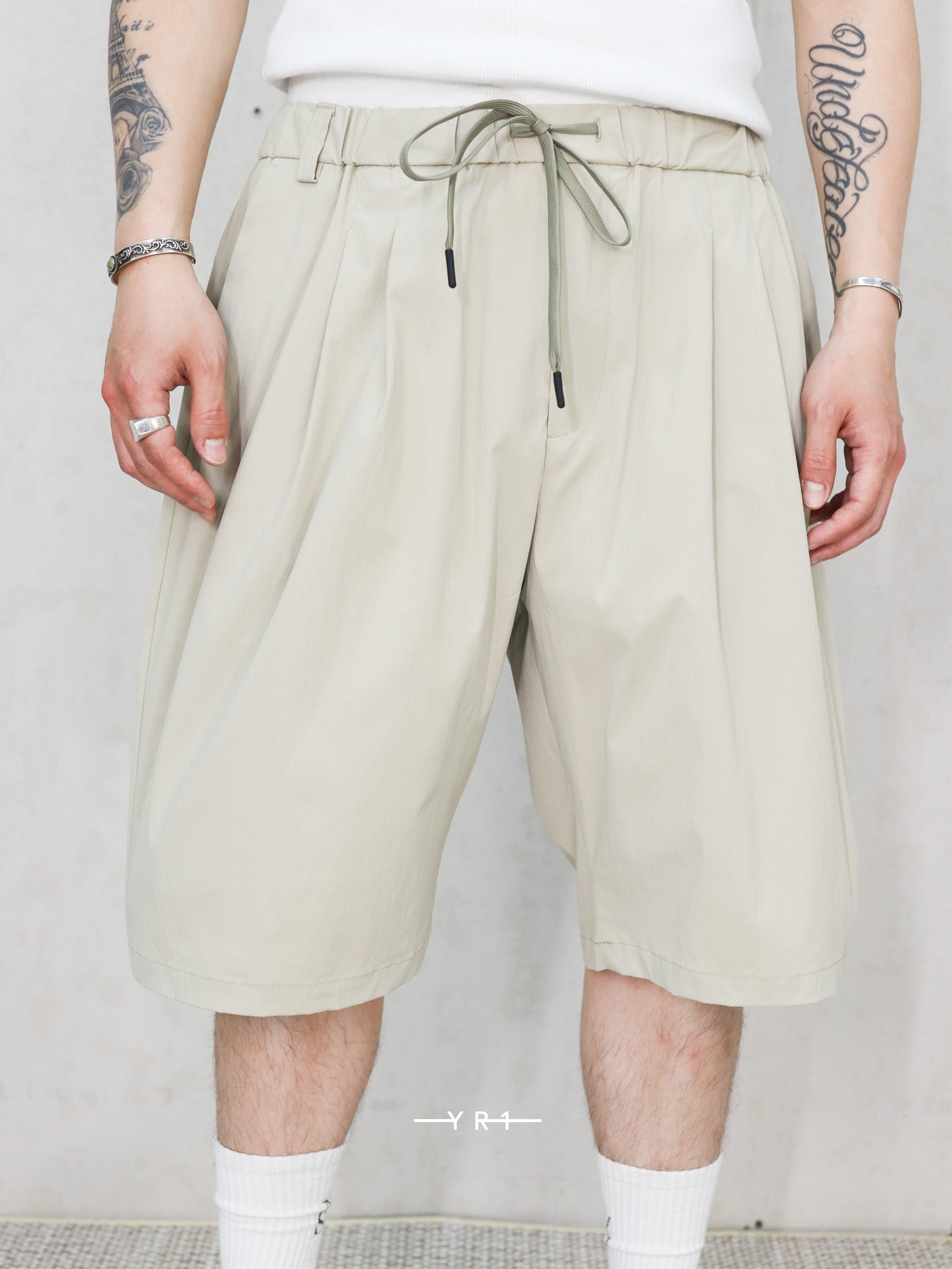 Wm×Umbro Short Pants WHITE MOUNTAINEERING