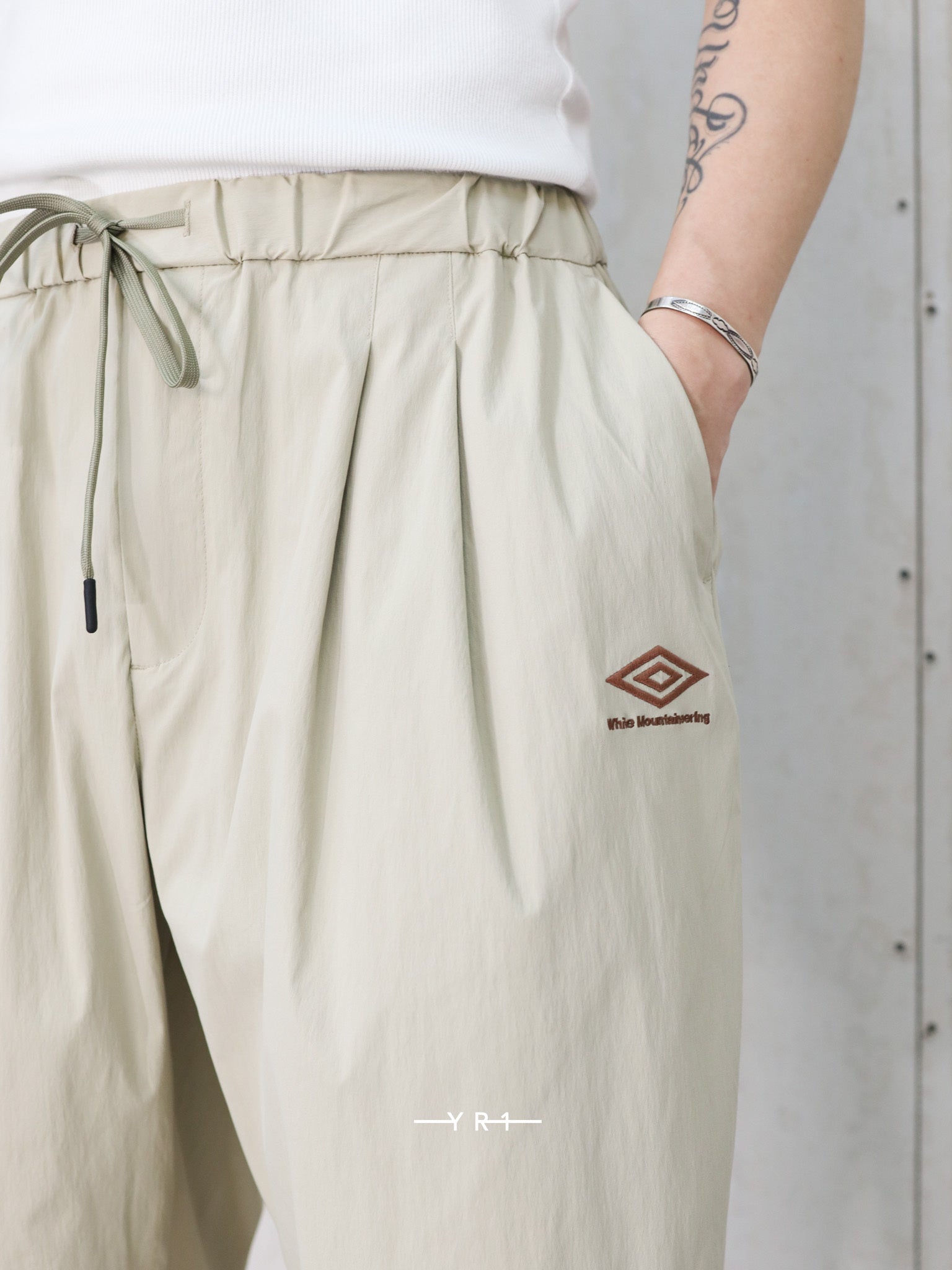 Wm×Umbro Short Pants WHITE MOUNTAINEERING