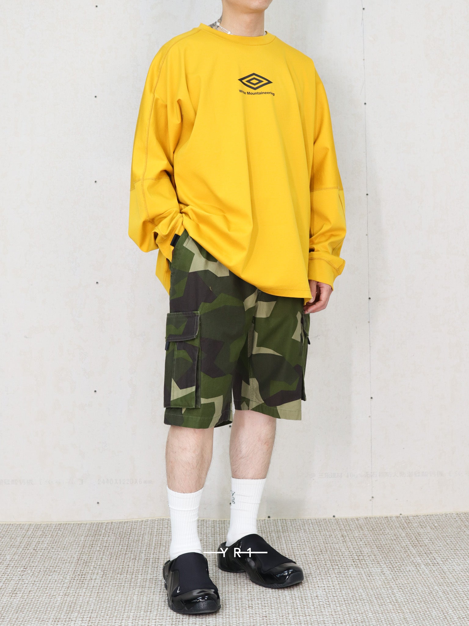 Wm×Wild Things SCC Short Pants WHITE MOUNTAINEERING