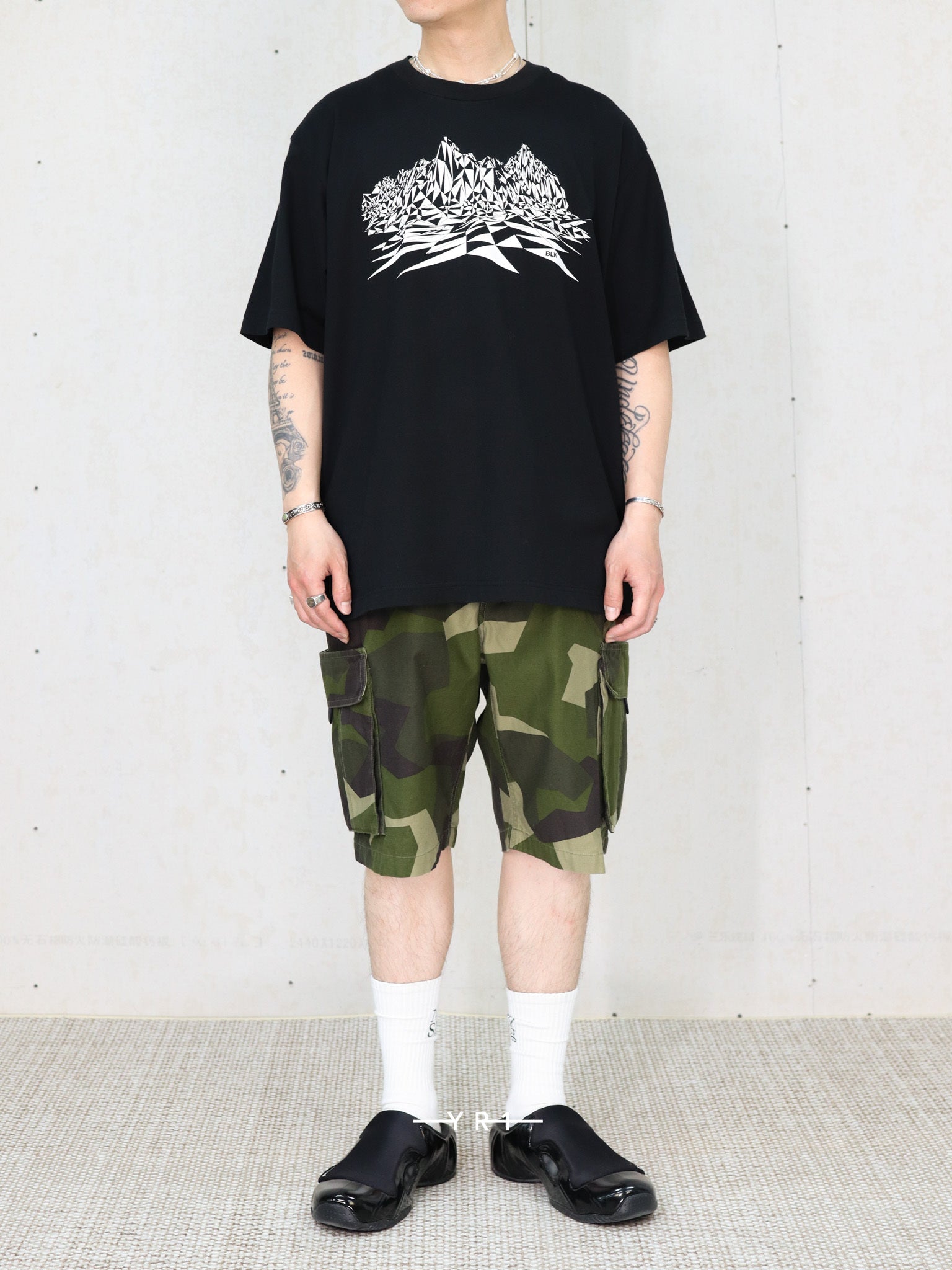 Mountain T-Shirt WHITE MOUNTAINEERING