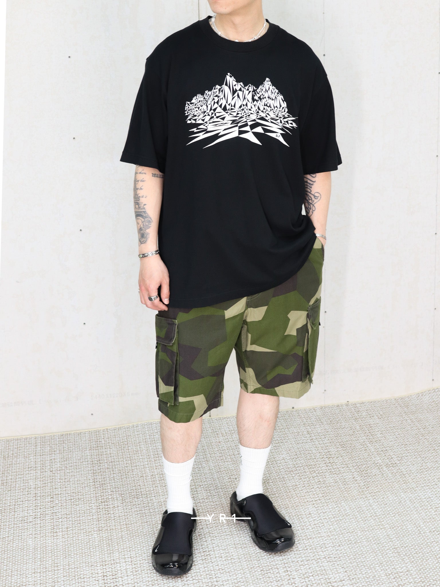 Mountain T-Shirt WHITE MOUNTAINEERING