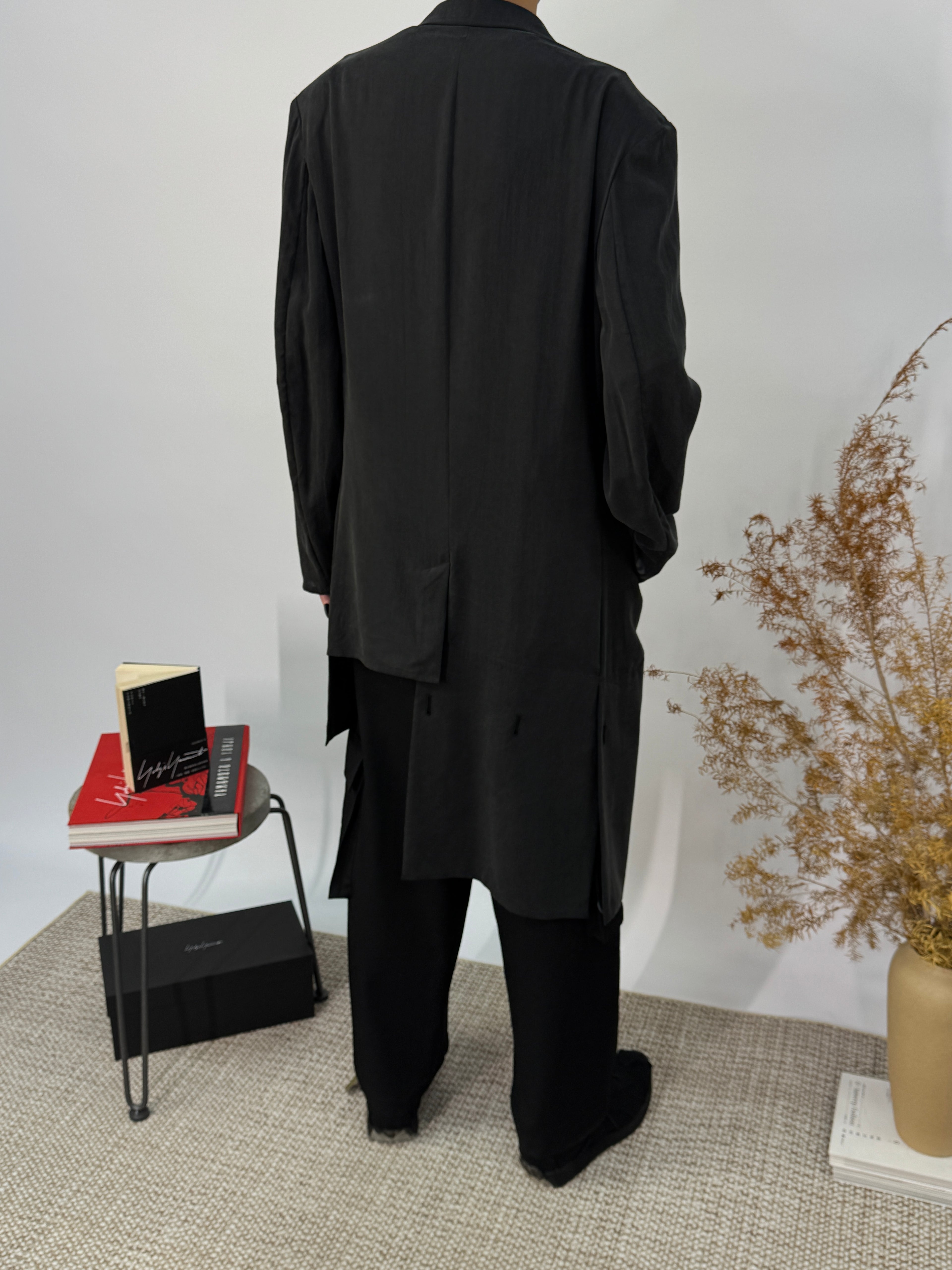 Hem Button Detail Jacket YOHJI YAMAMOTO