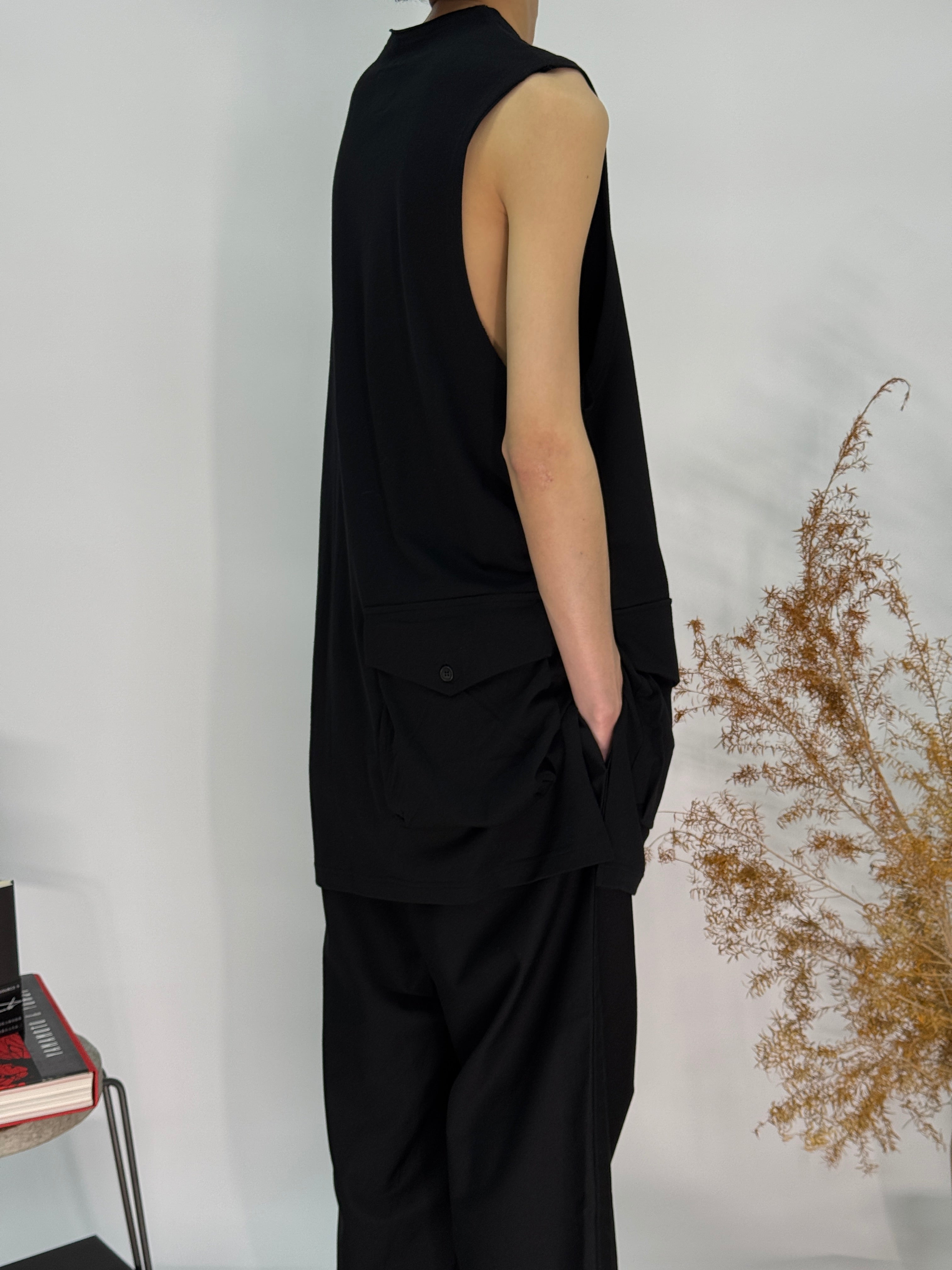 Relaxed Fit Vest YOHJI YAMAMOTO