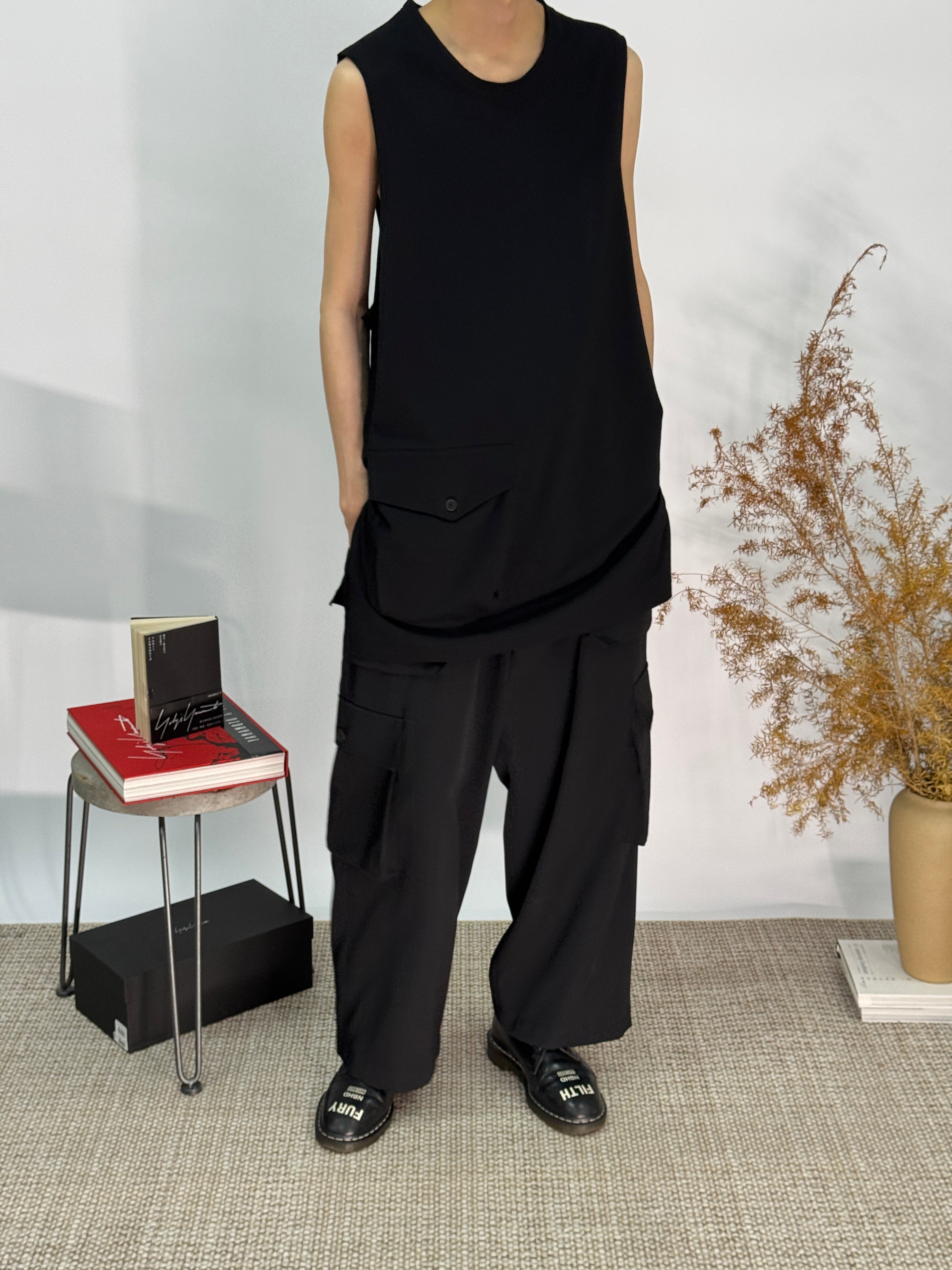 Relaxed Fit Vest YOHJI YAMAMOTO