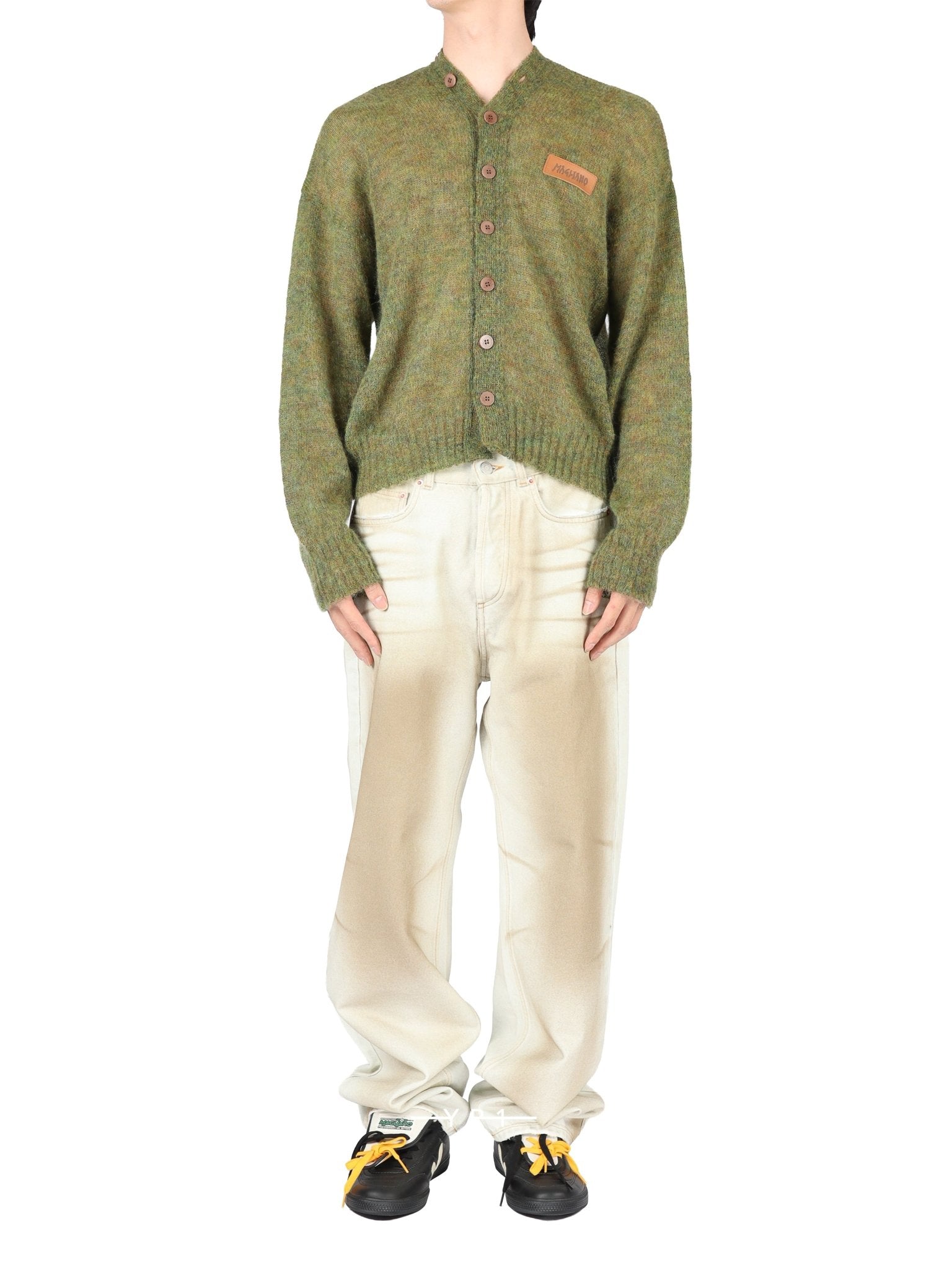 Drew Barrymore Cardigan-Green