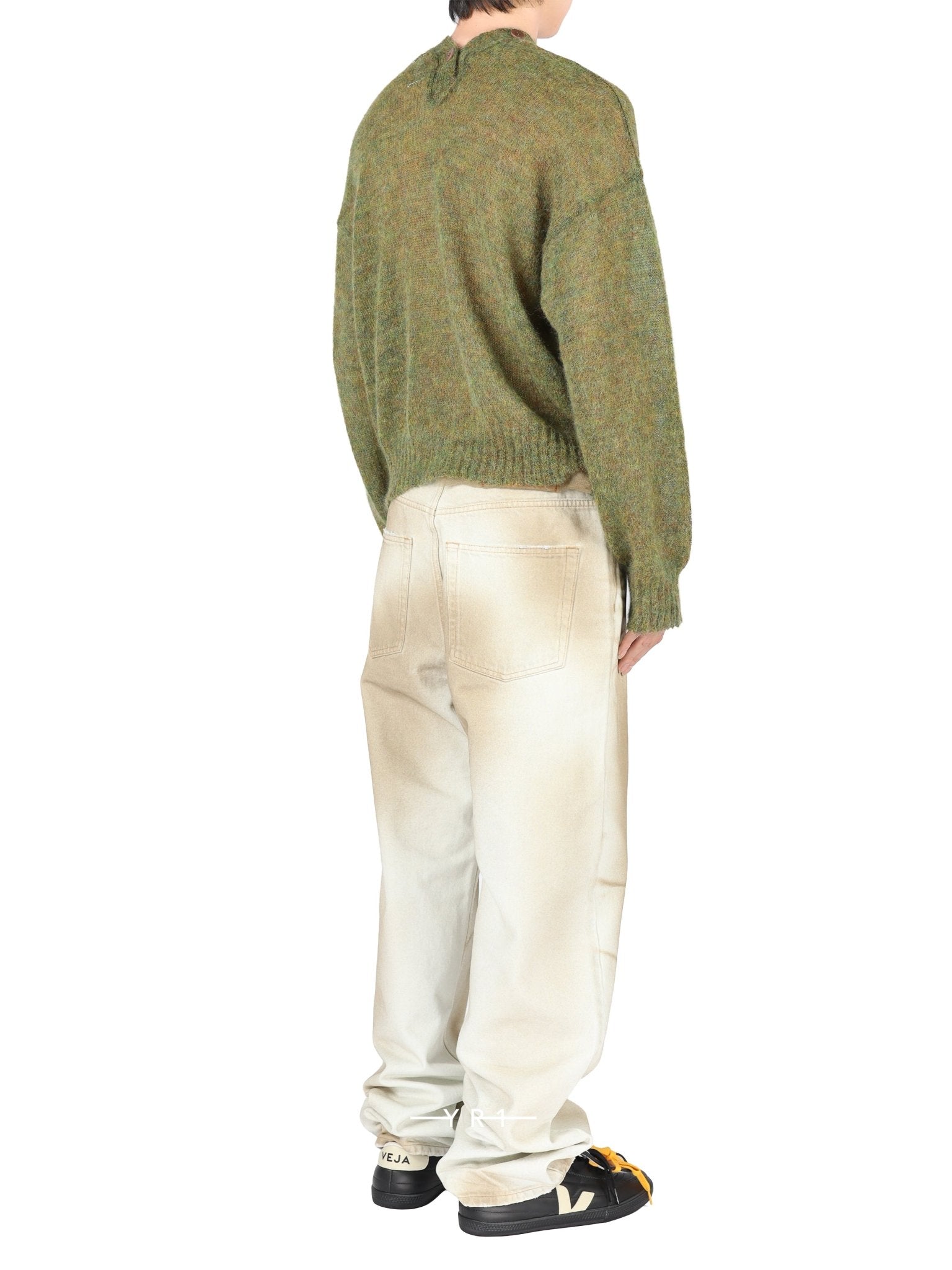 Drew Barrymore Cardigan-Green
