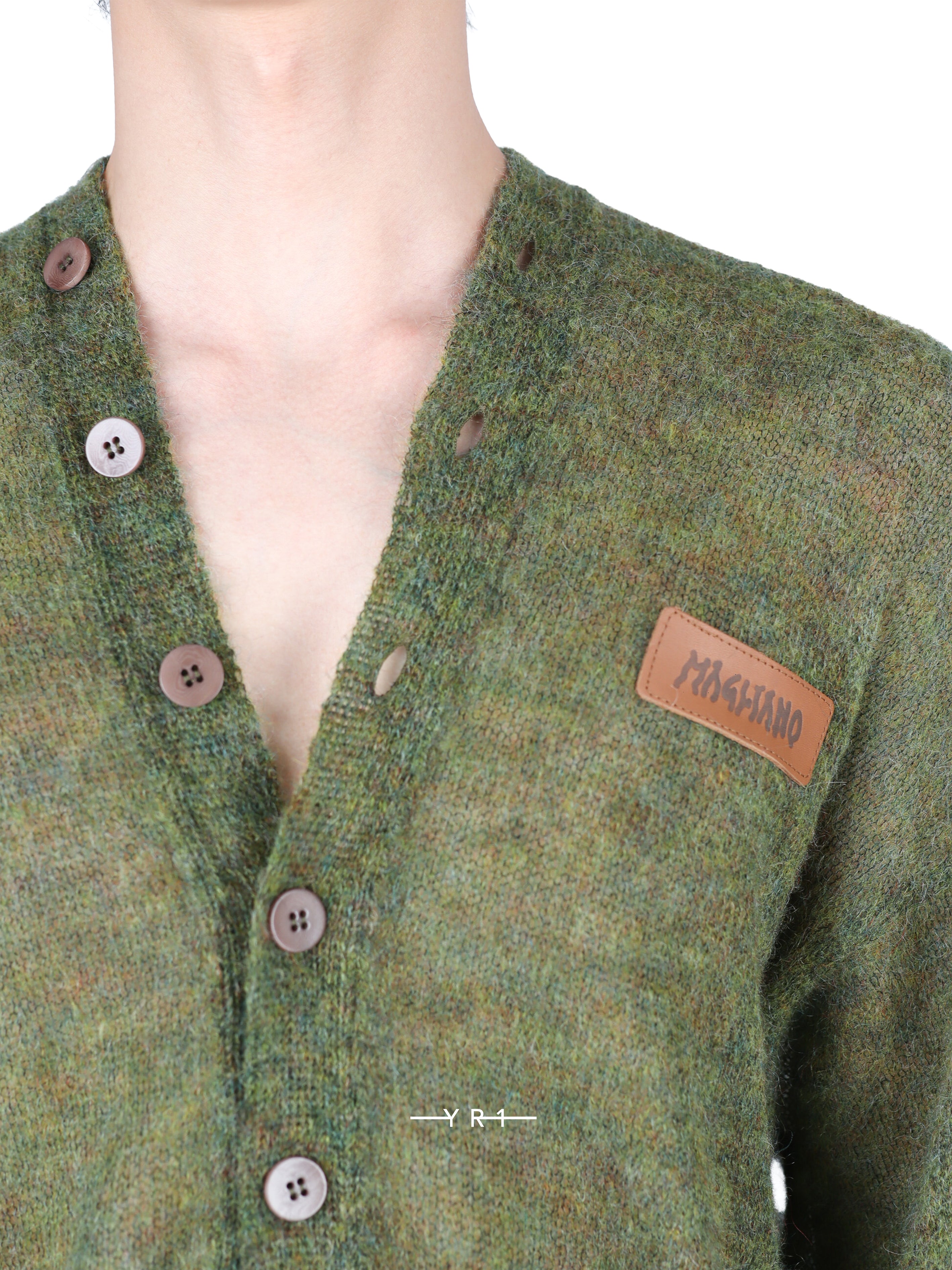 Drew Barrymore Cardigan-Green