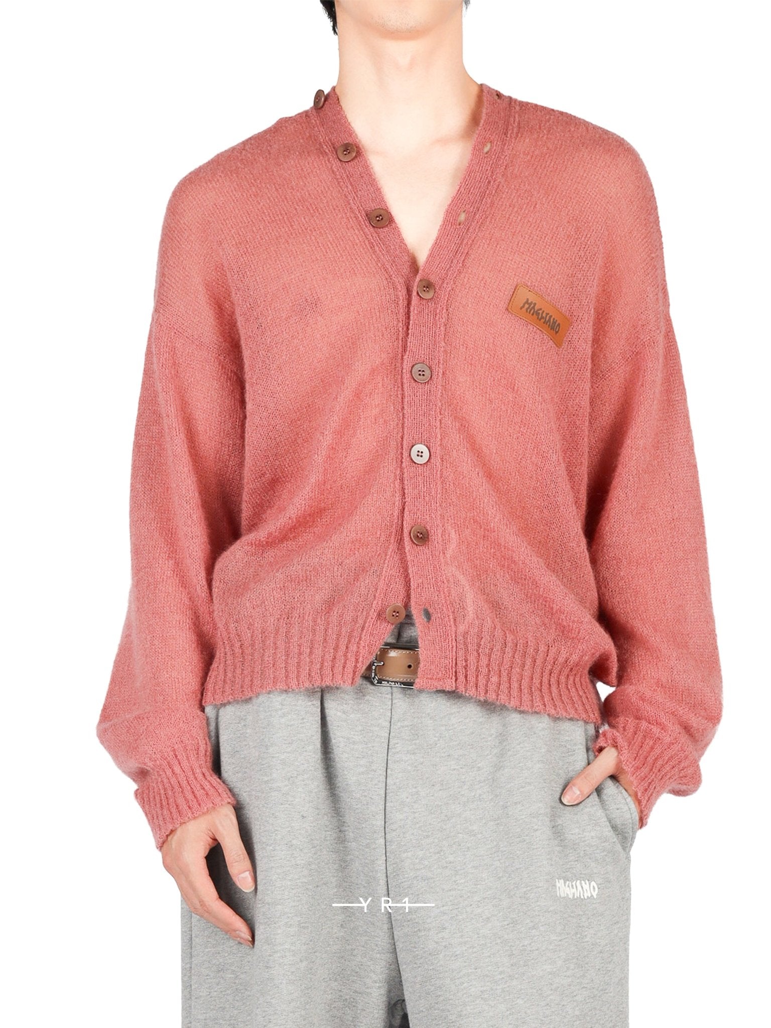 Drew Barrymore Cardigan-Pink