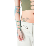 Single Sleeve – Aqua Blue