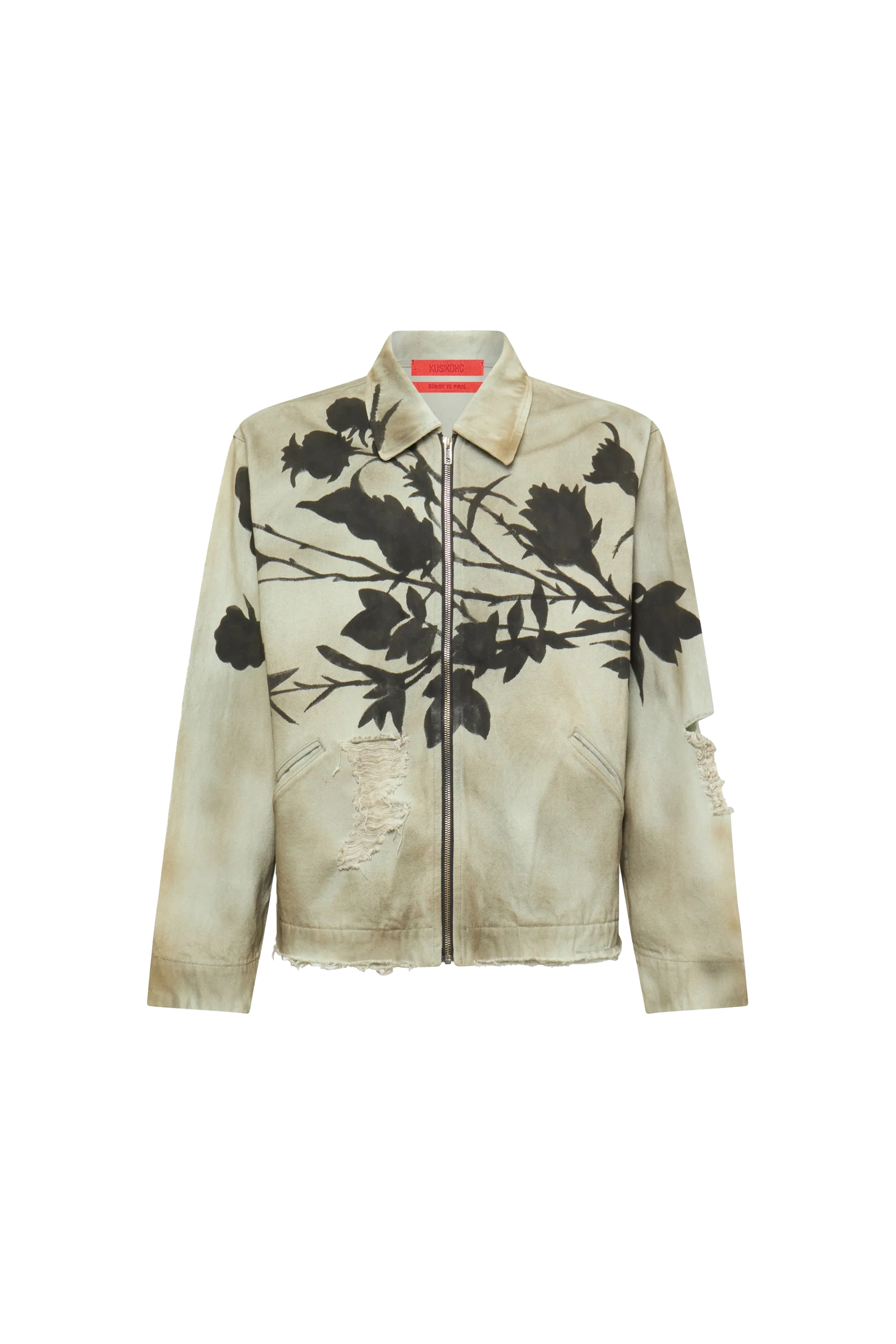 Rose Denim Jacket KUSIKOUC
