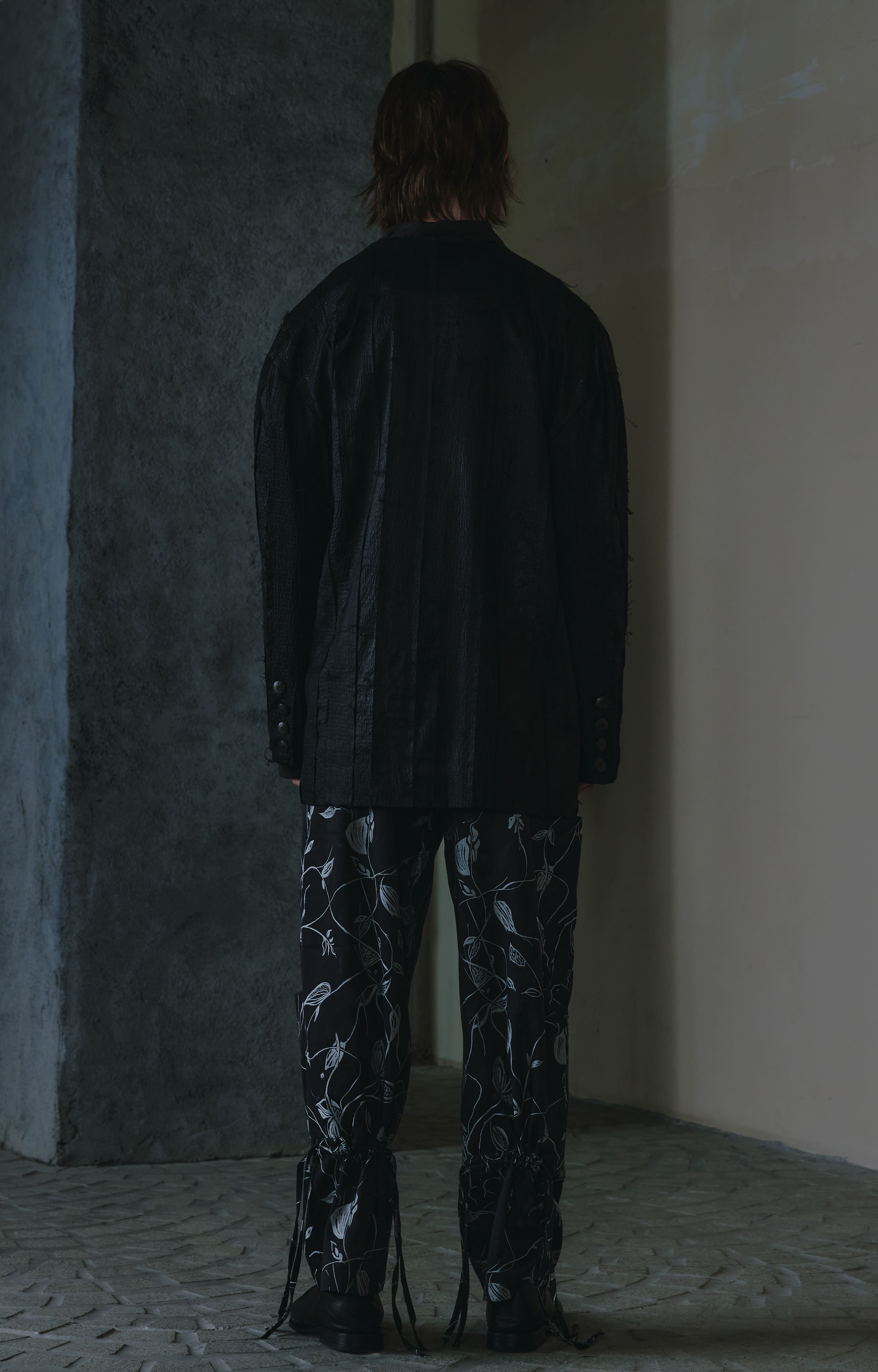 Vine Leaf Print Trousers