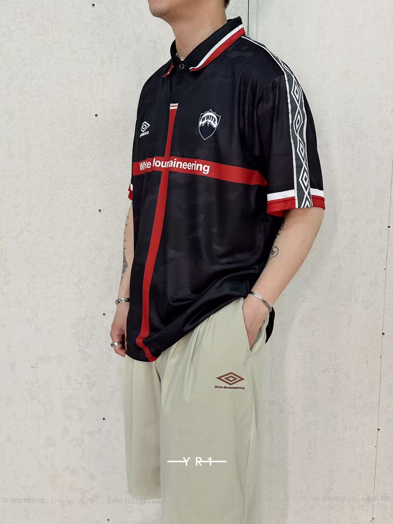 Wm×Umbro Uniform T-Shirt WHITE MOUNTAINEERING