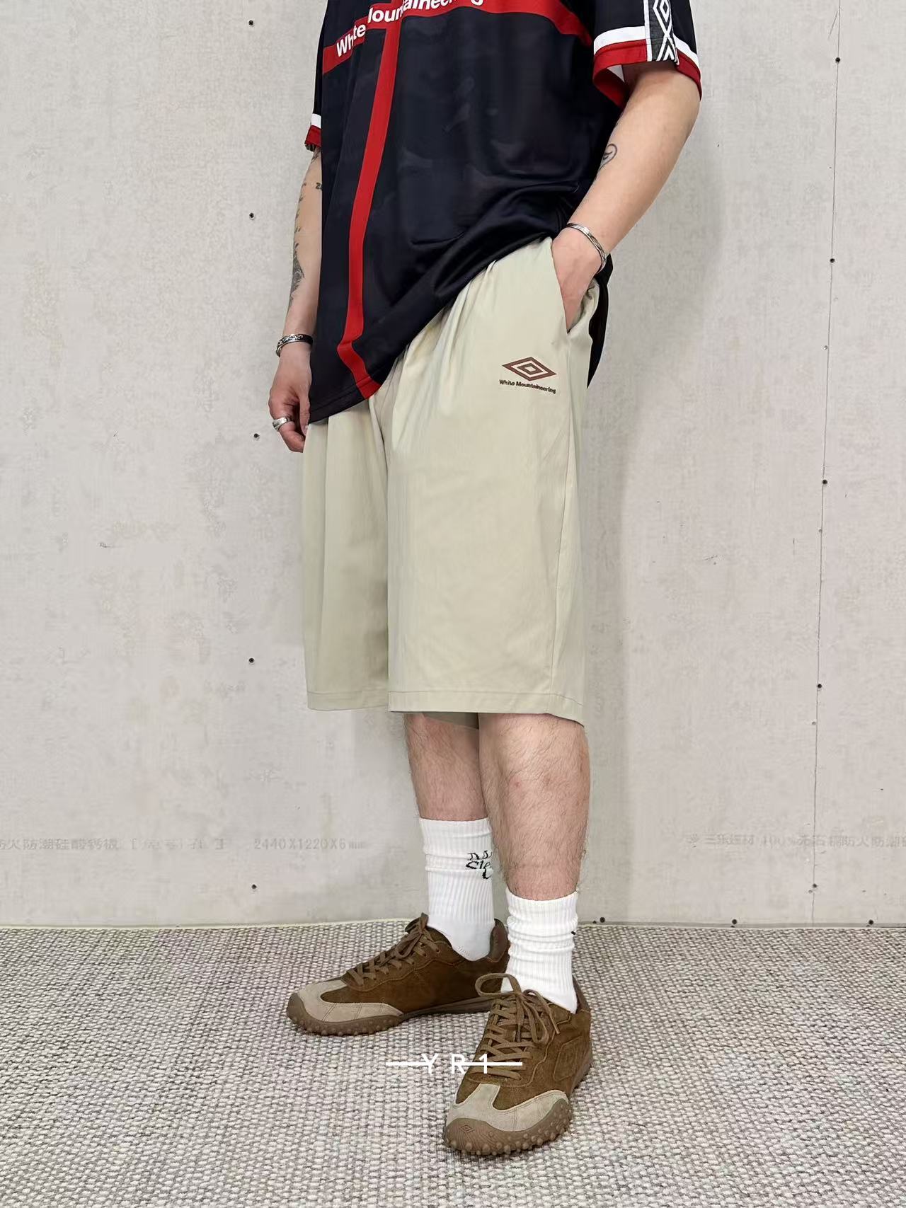 Wm×Umbro Uniform T-Shirt WHITE MOUNTAINEERING