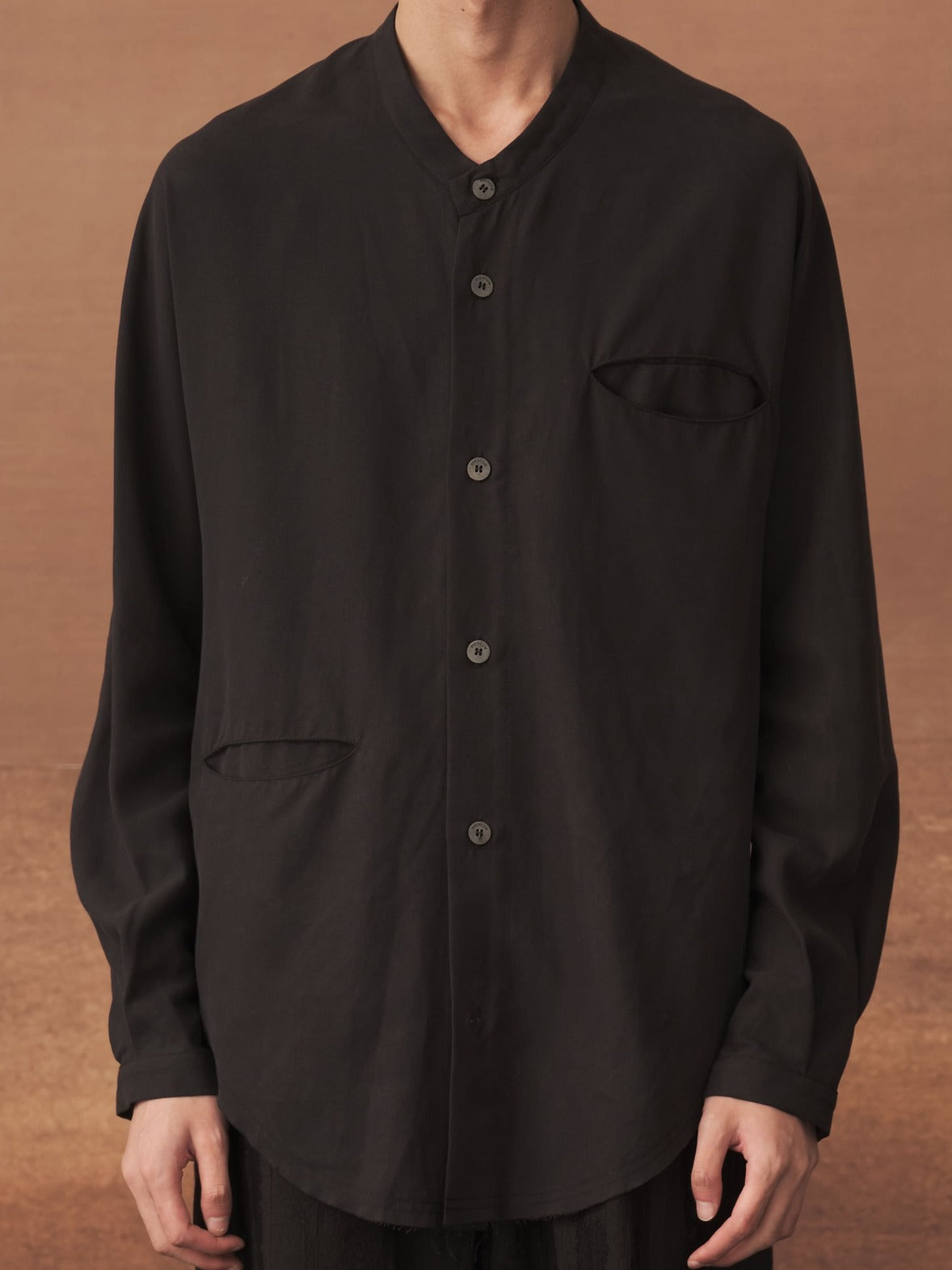 Black Round Neck Shirt