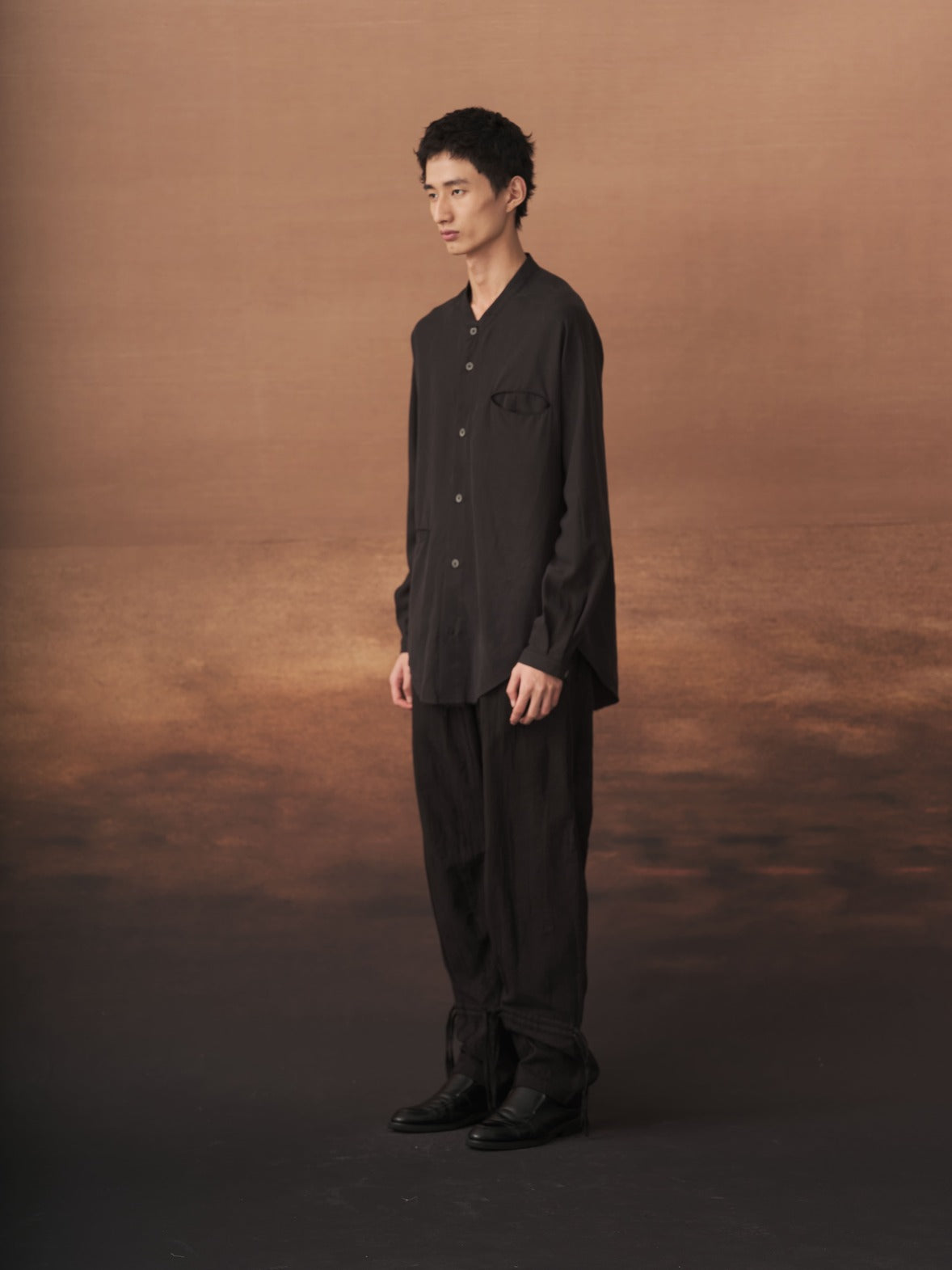 Black Round Neck Shirt