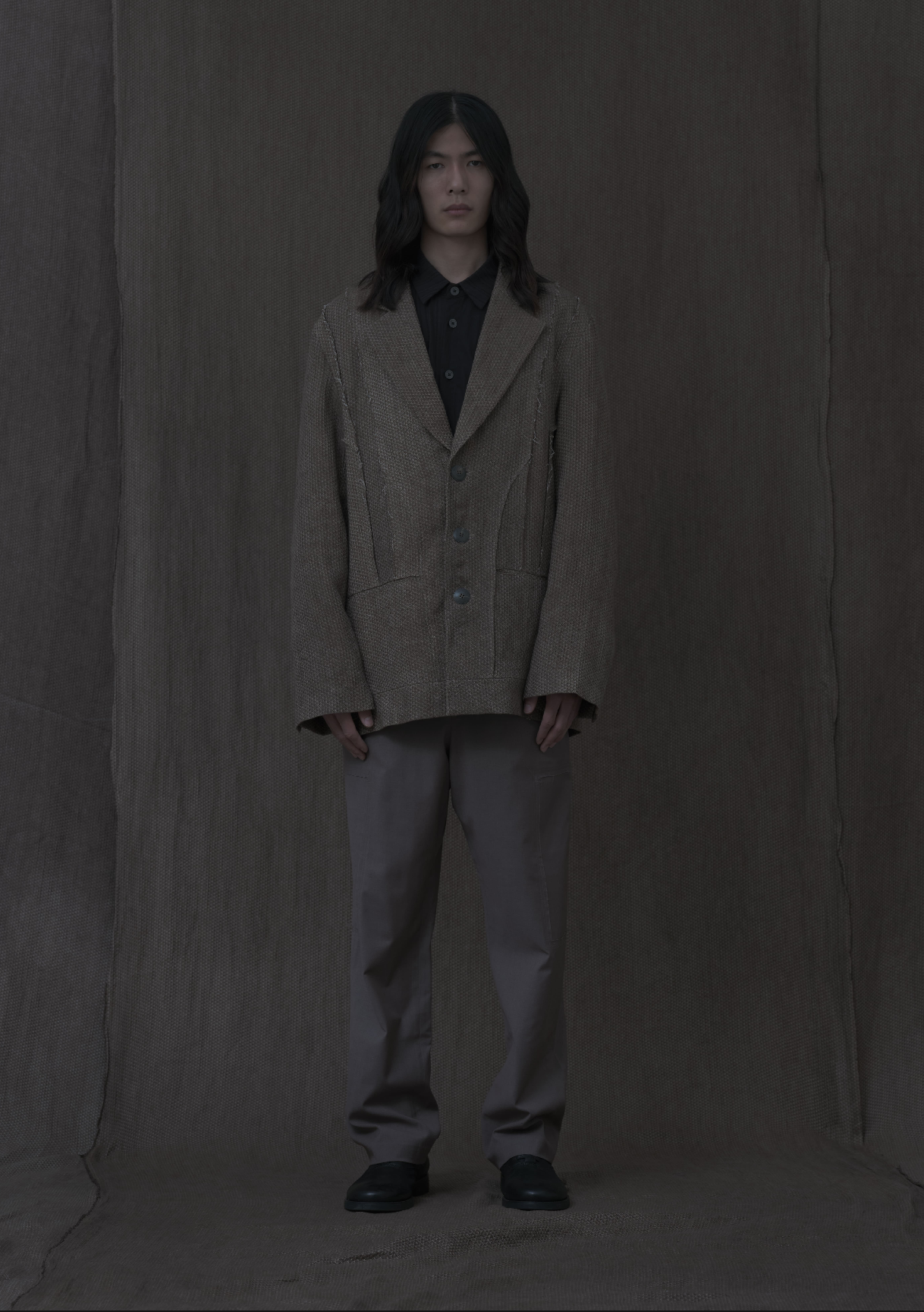 Japanese Hand-Woven Casual Outerwear