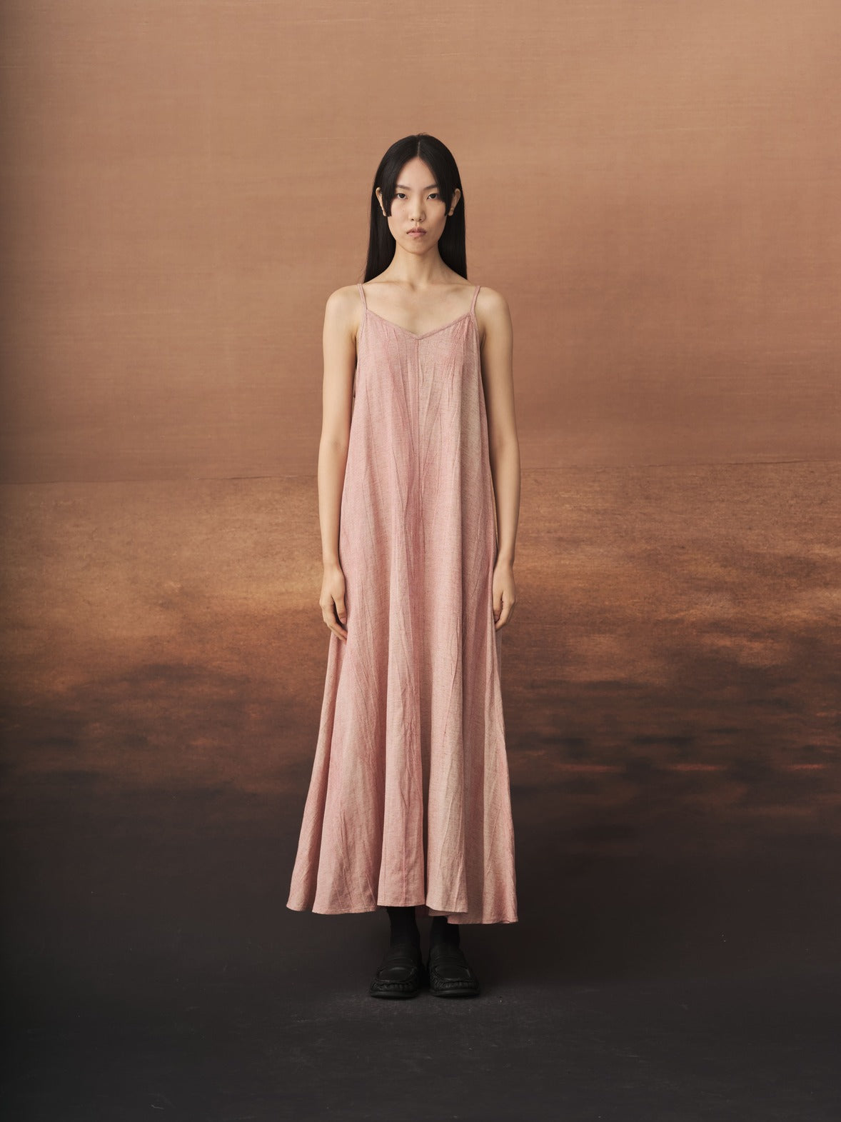 Light Pink Cami Maxi Dress