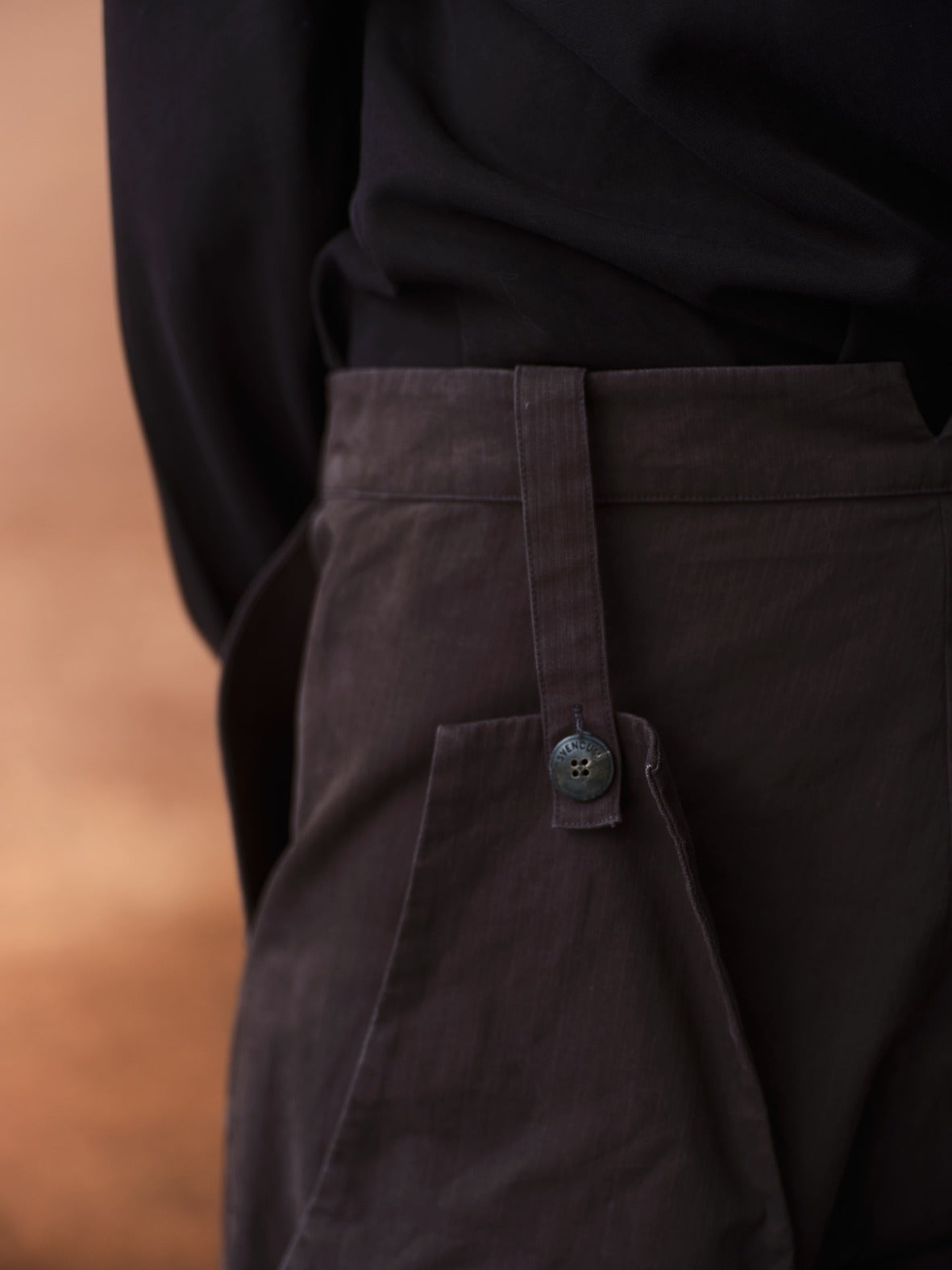 Patchwork Two-Piece Style Casual Pants