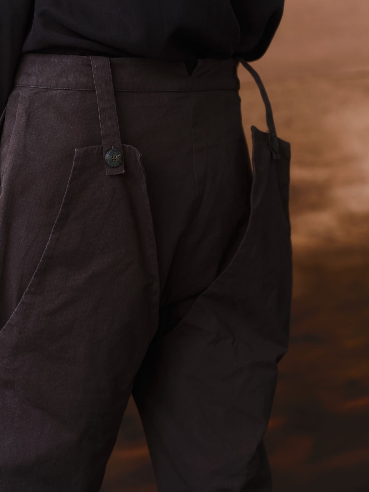 Patchwork Two-Piece Style Casual Pants