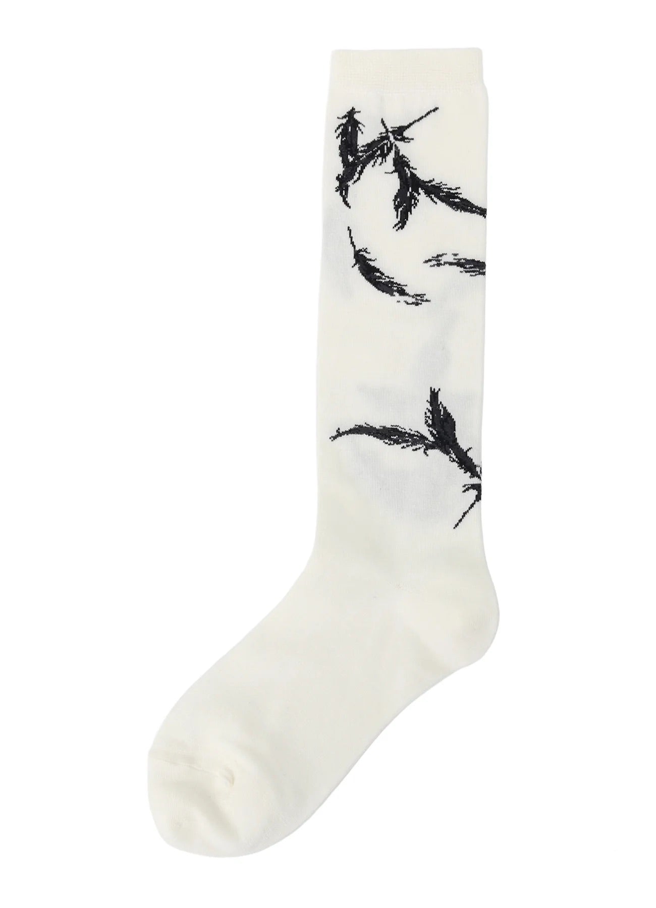 Angel Design High Socks-White Y'S