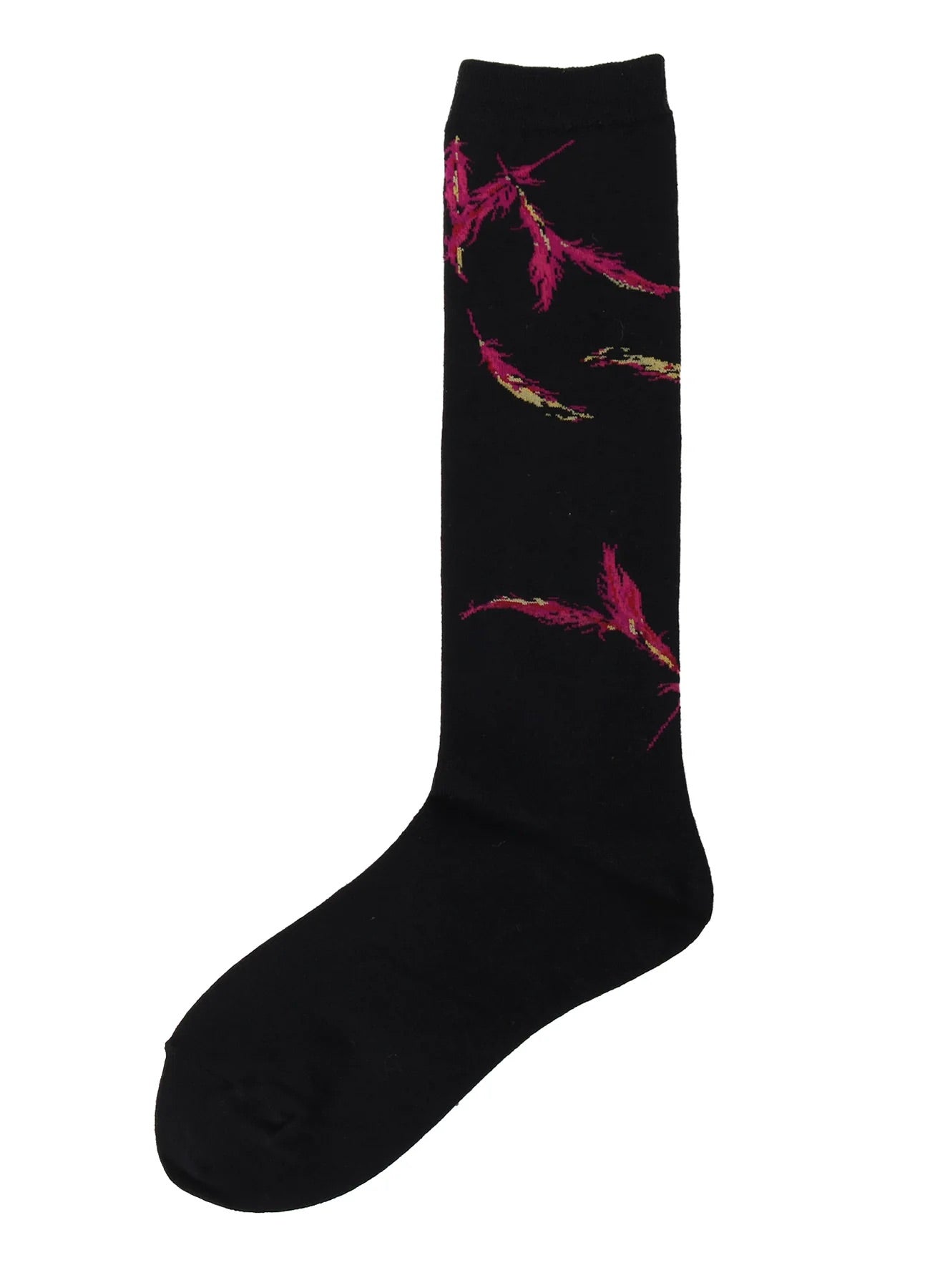 Angel Design High Socks-Black Y'S