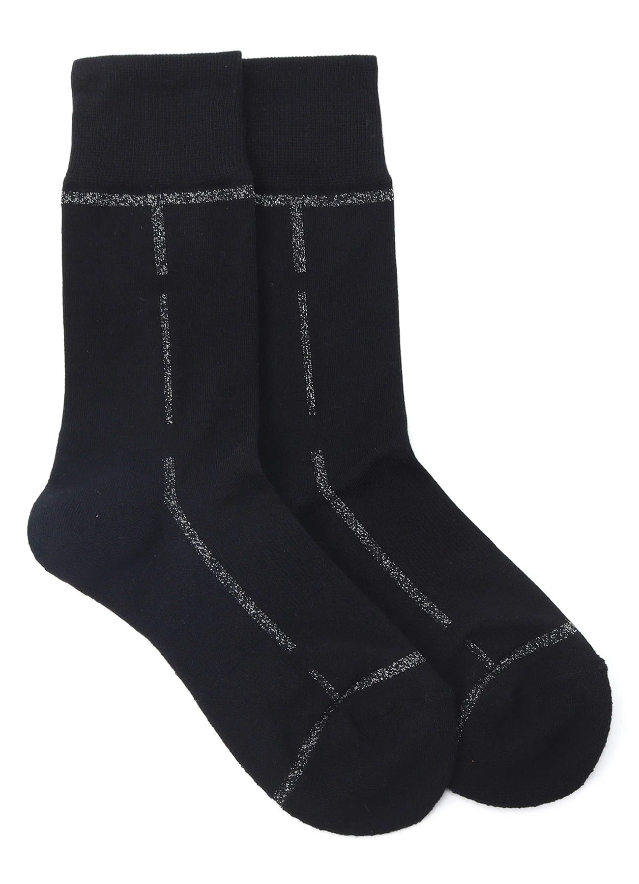 Y'S Chicstocks Line Glitter Socks Y'S