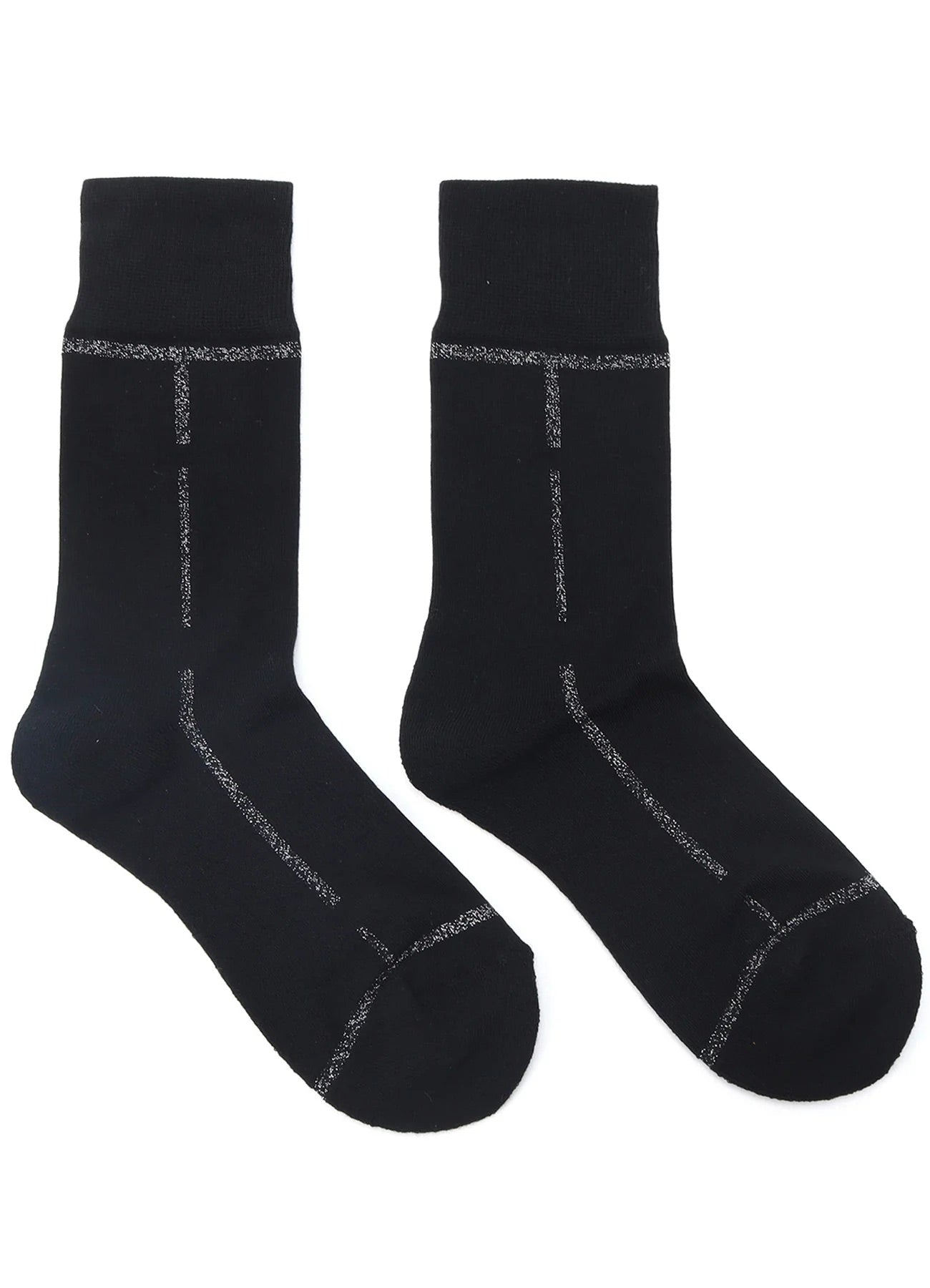 Y'S Chicstocks Line Glitter Socks Y'S