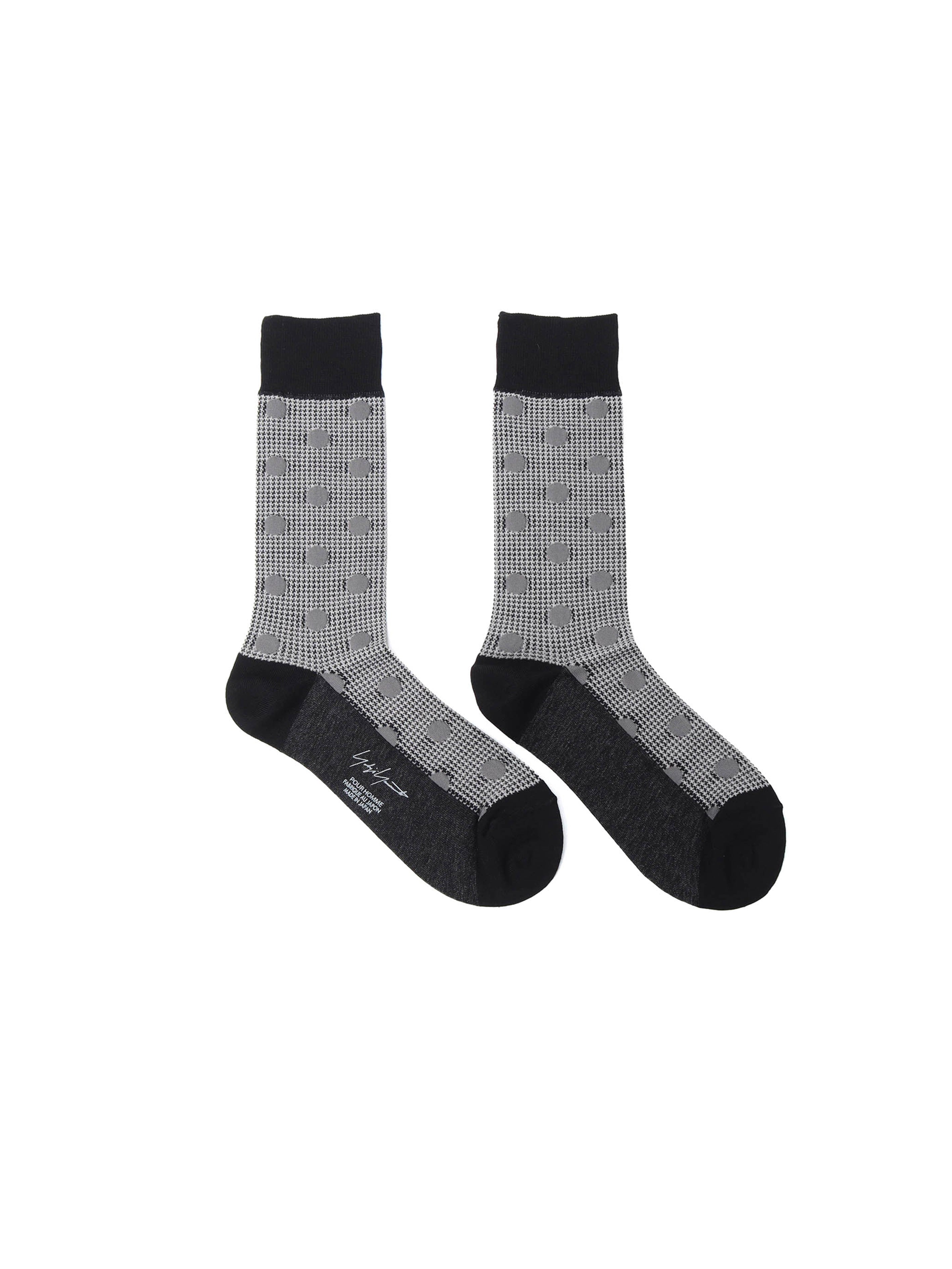 Houndstooth Socks-3