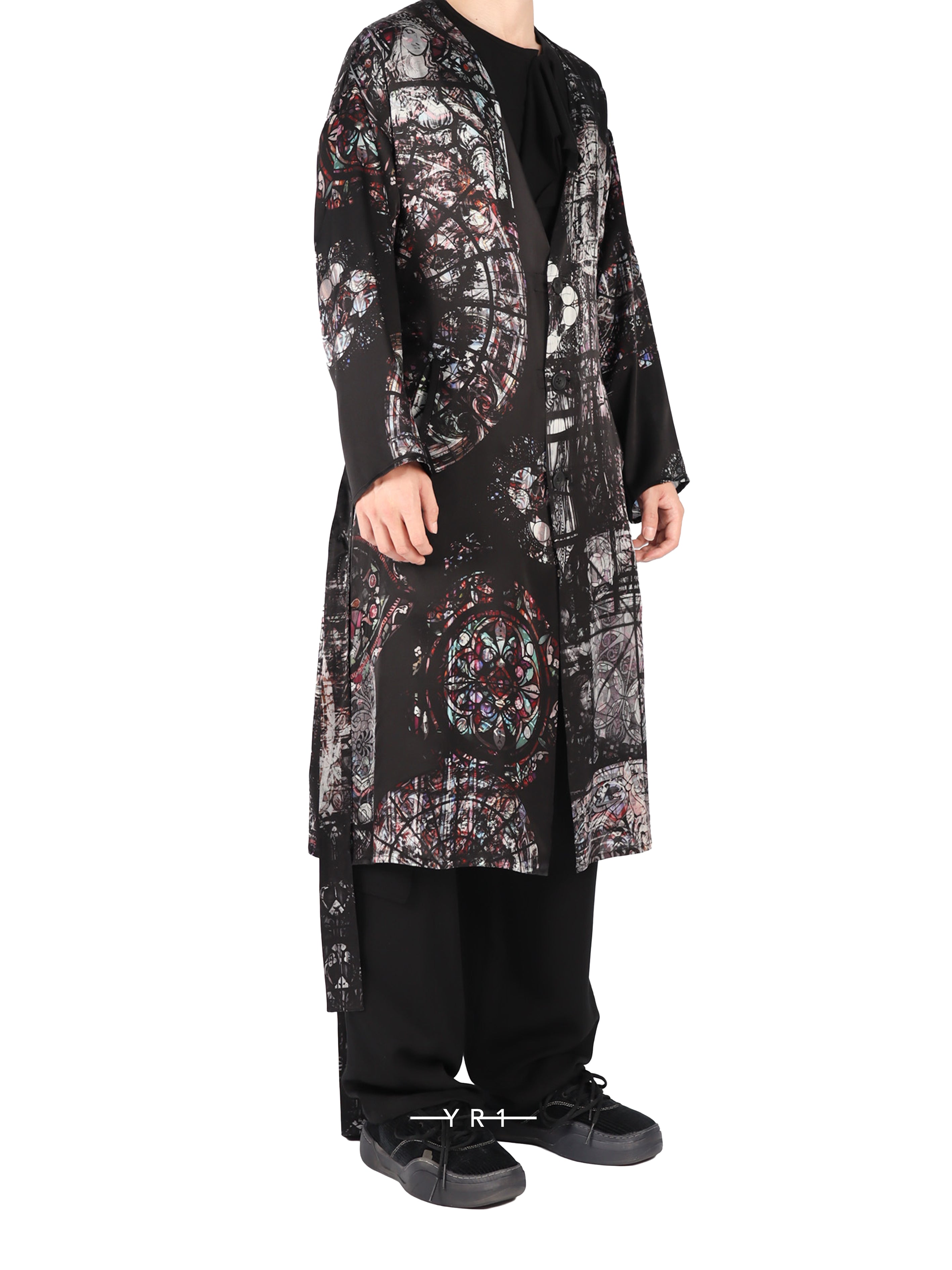 Message Printed Gown