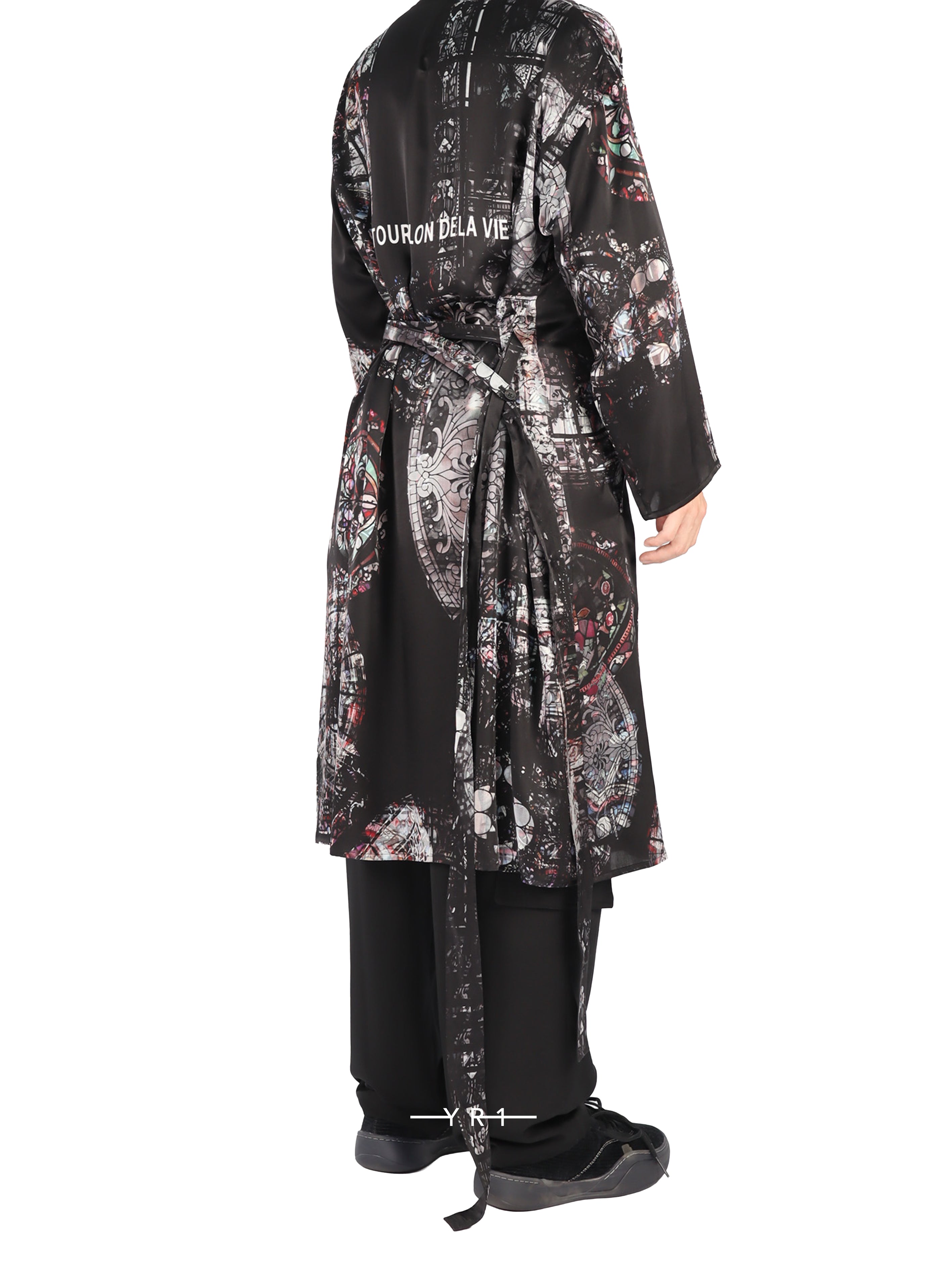 Message Printed Gown