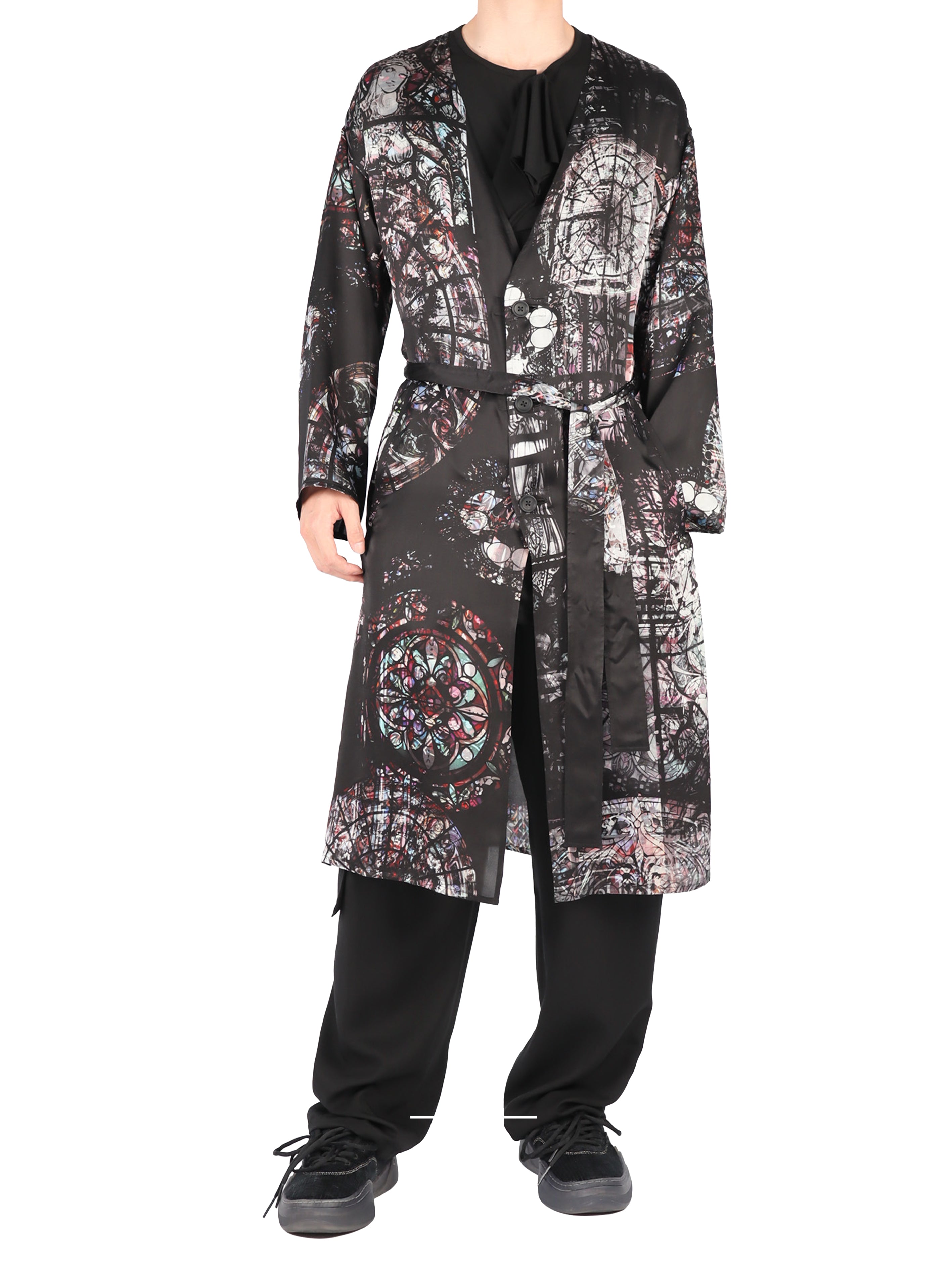 Message Printed Gown
