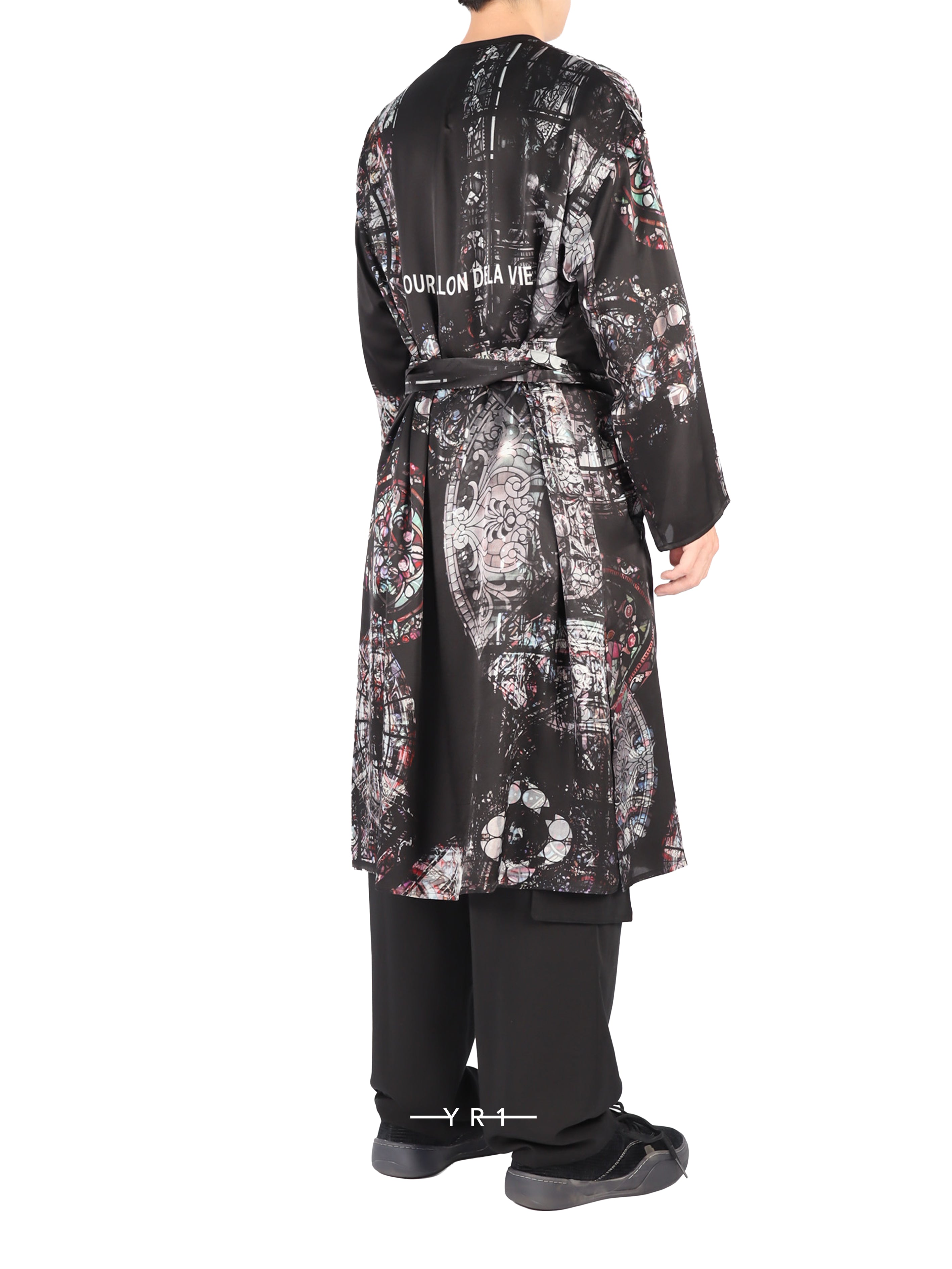 Message Printed Gown