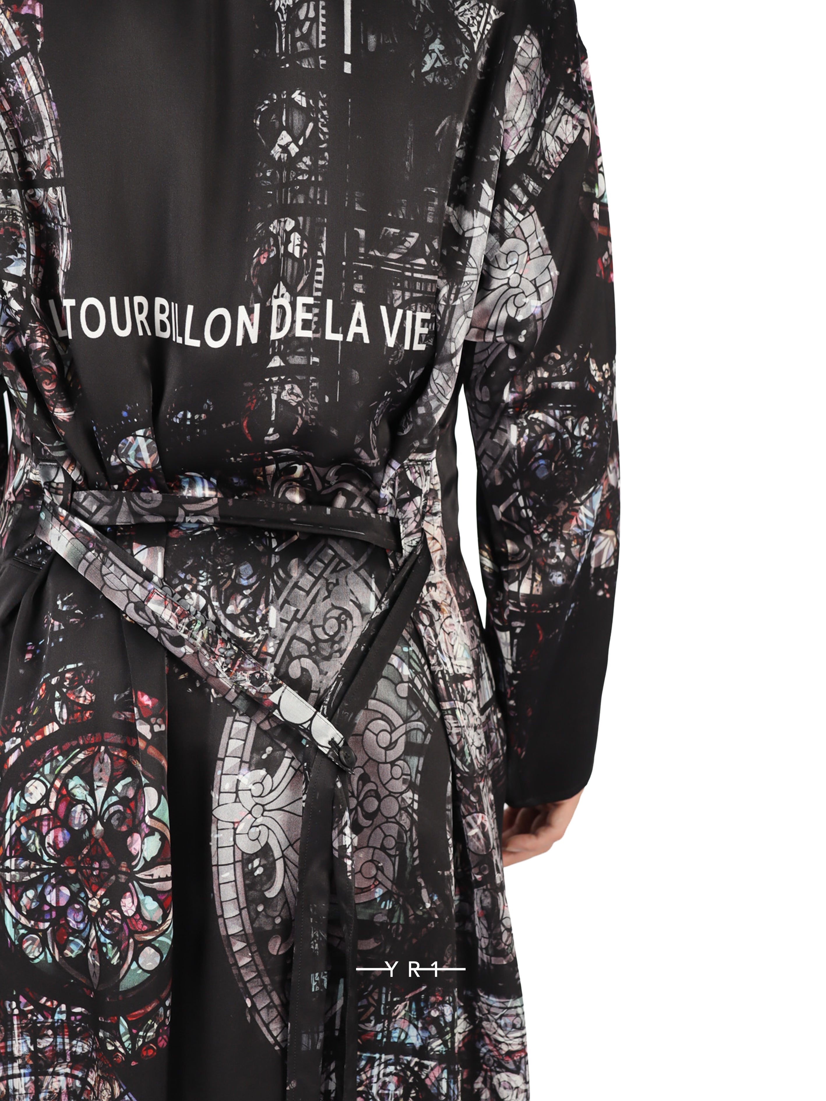 Message Printed Gown