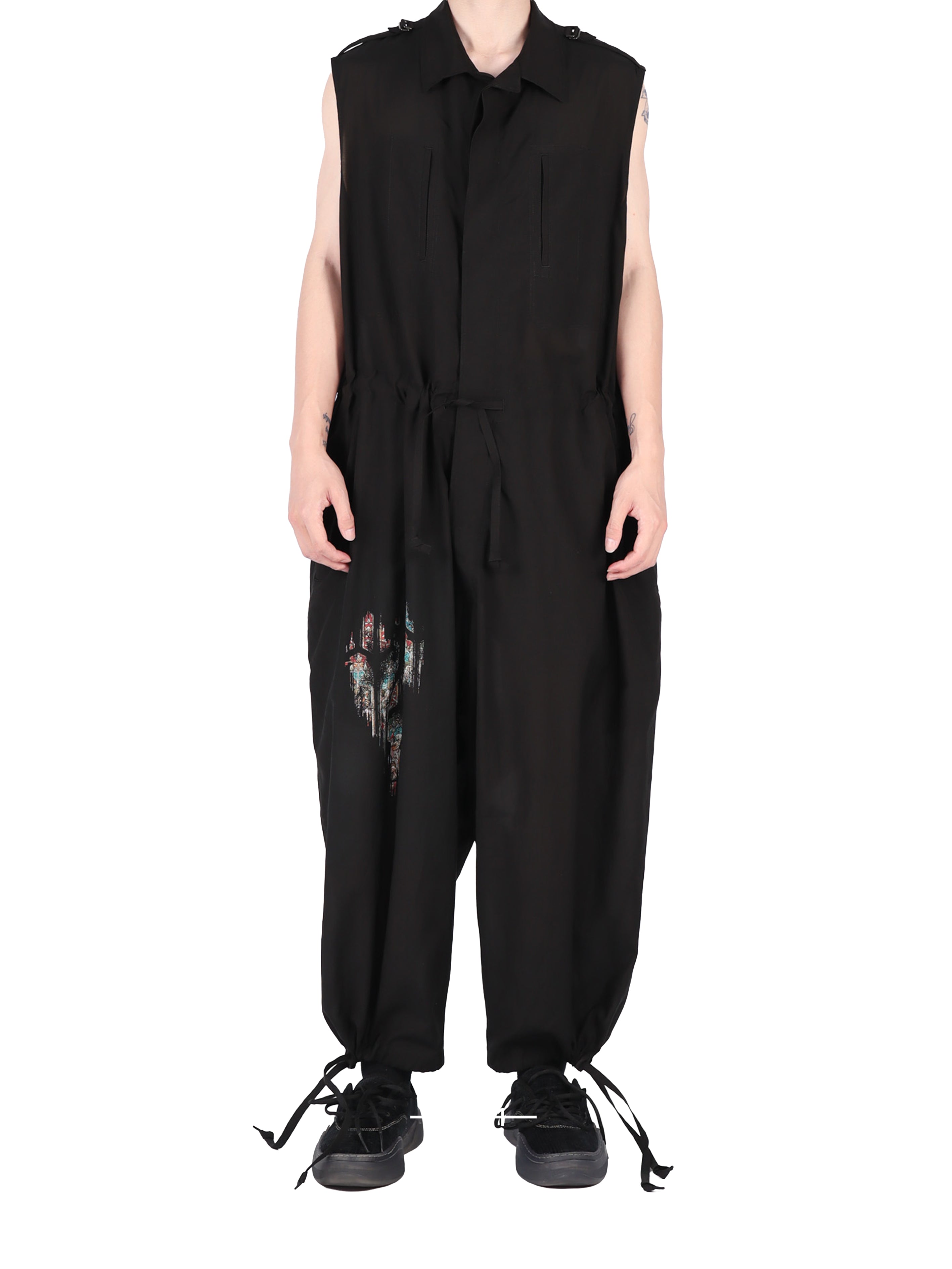 Message Printed Overalls