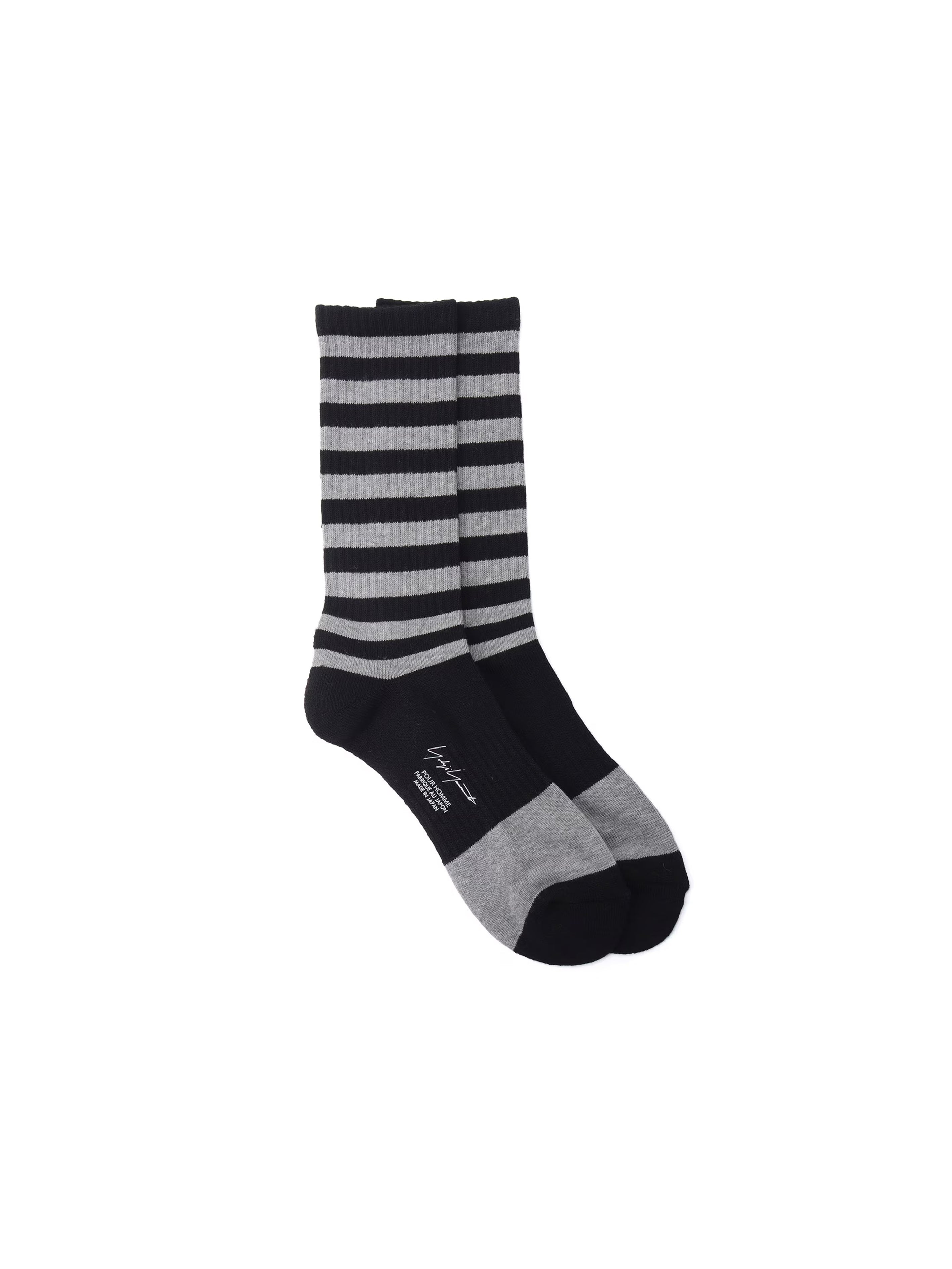 Staggered Border Socks