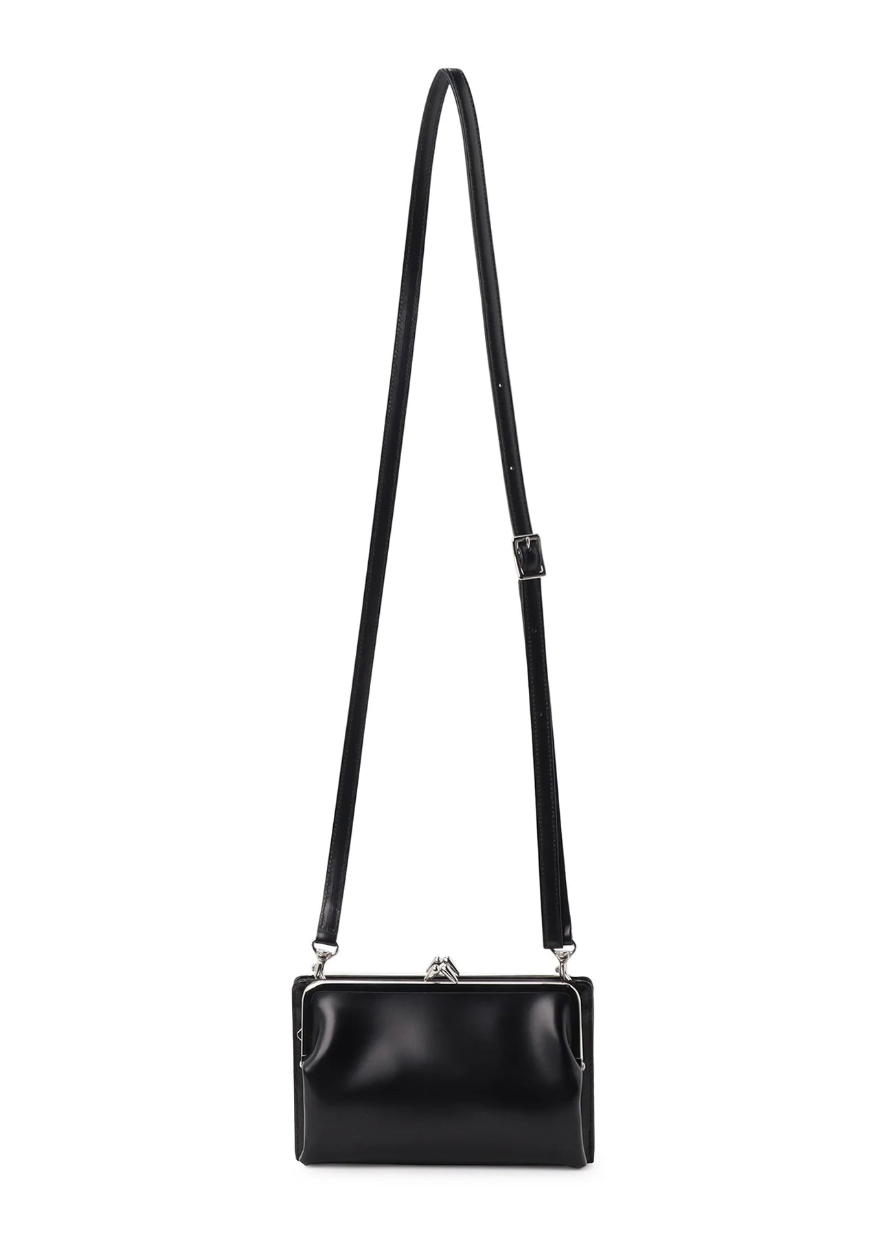 ys-W-Metal Clasp Shoulder Bag Y'S