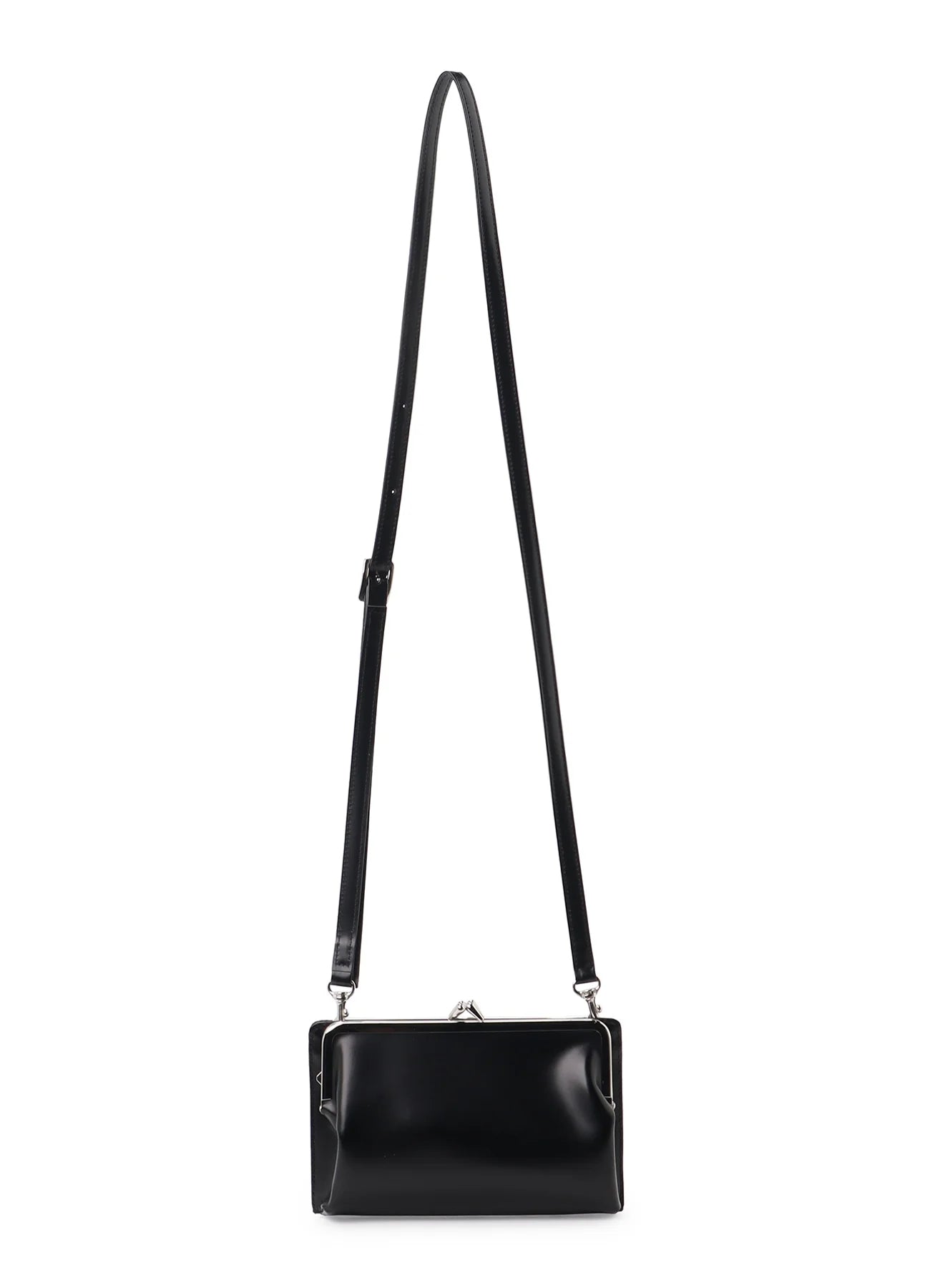 ys-W-Metal Clasp Shoulder Bag Y'S