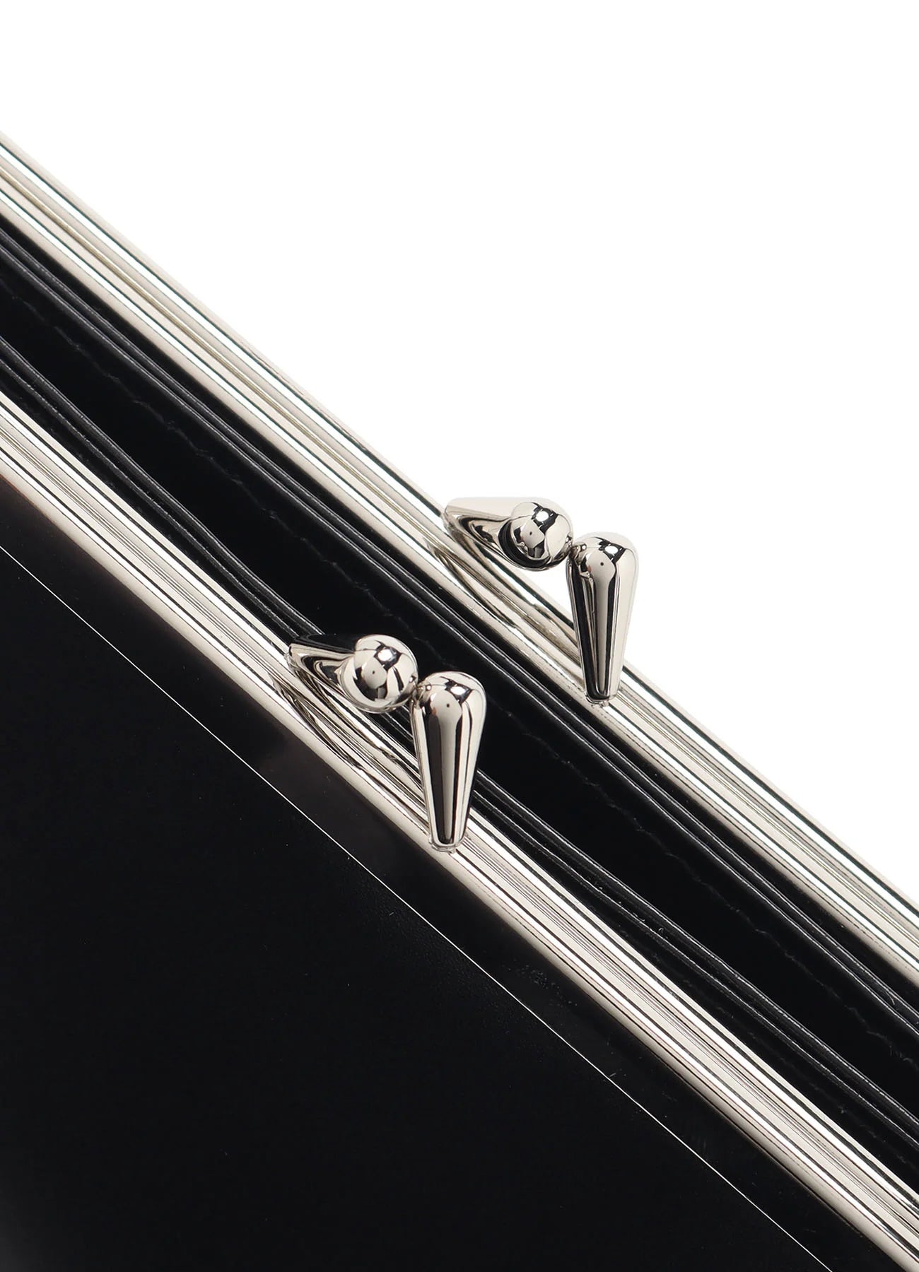 ys-W-Metal Clasp Shoulder Bag Y'S