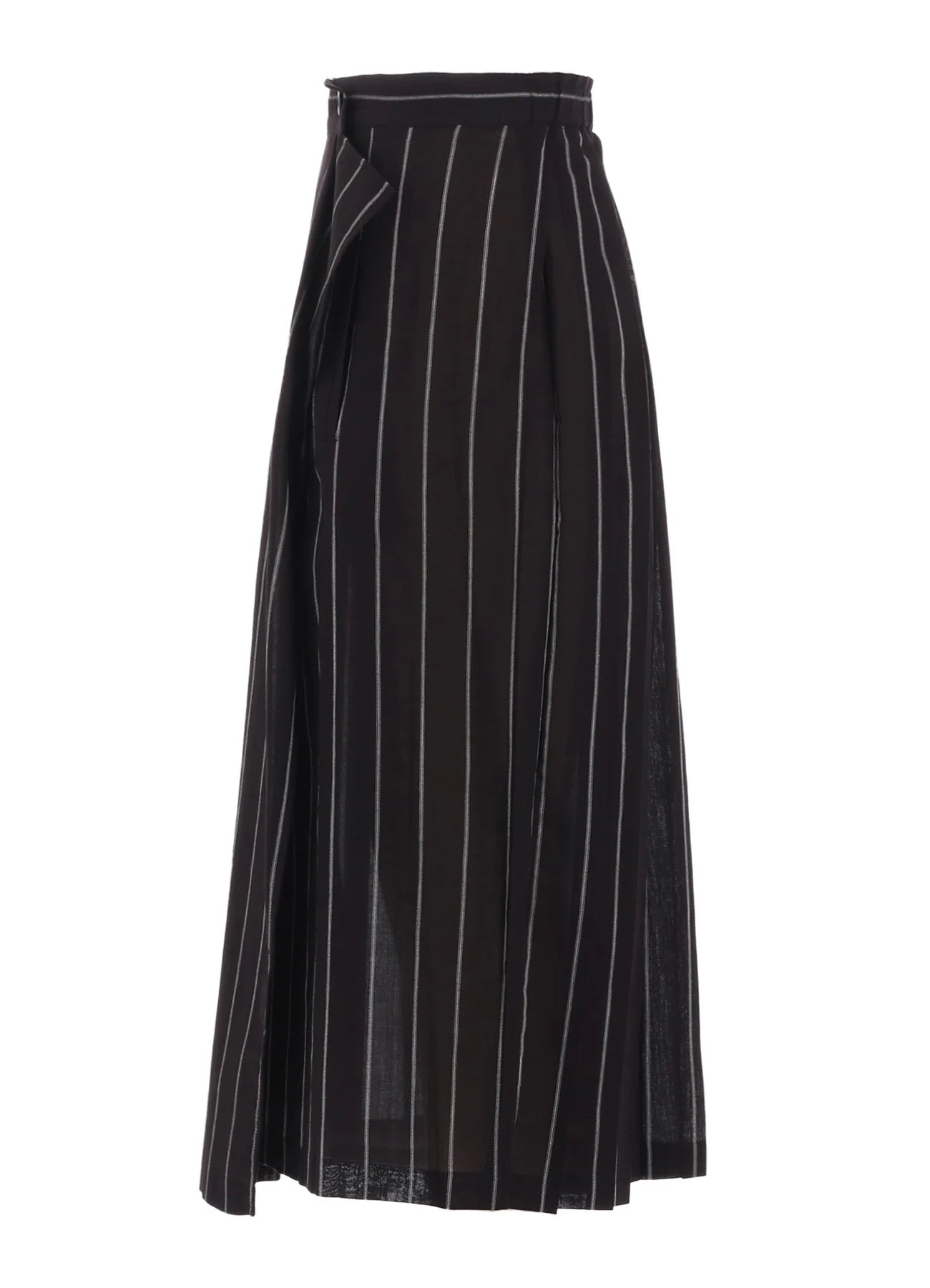 ys-I-Pleated Wrap S-Balck Y'S
