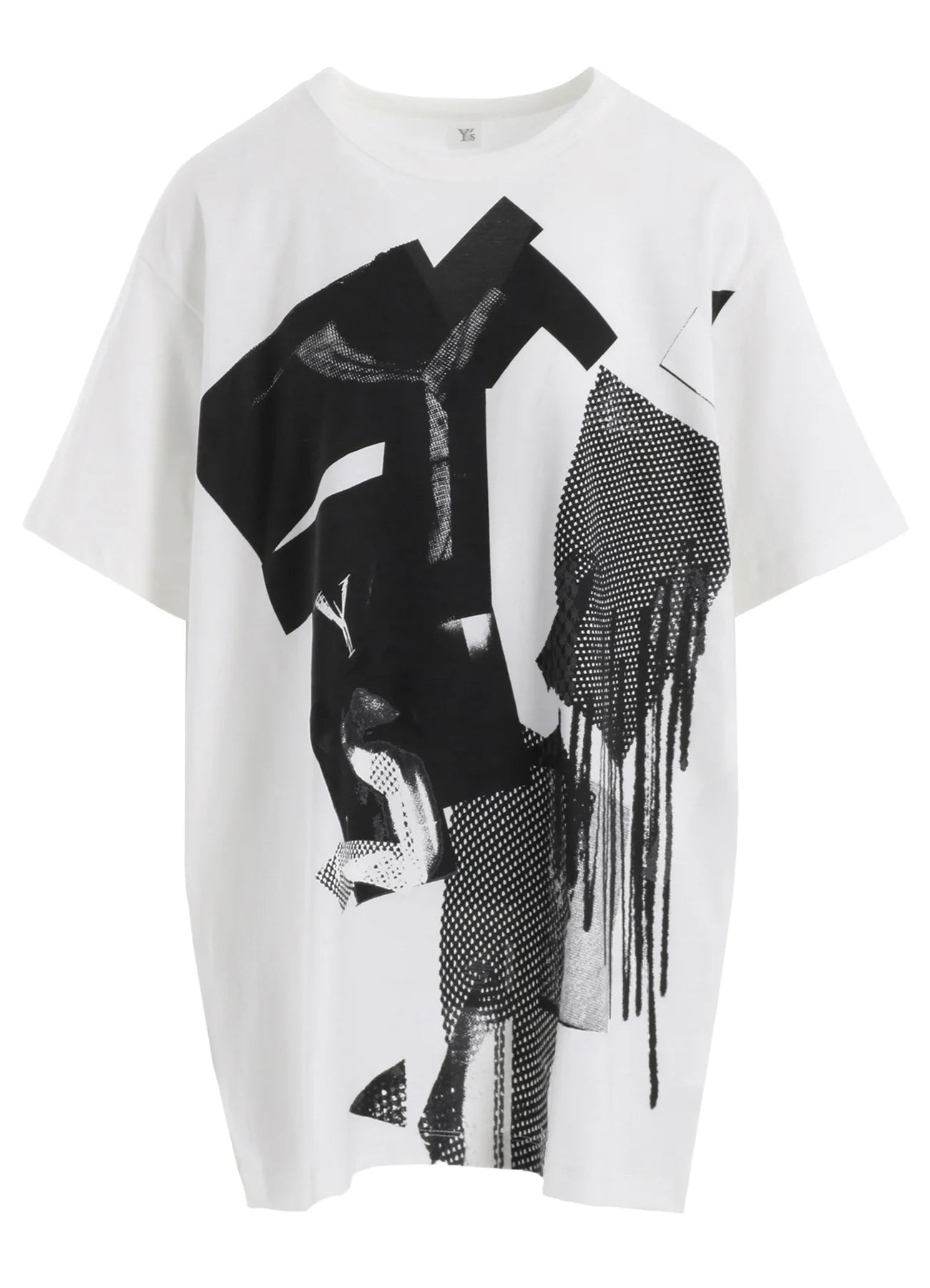 ys-Round Neck Short Sleeve T-A Y'S