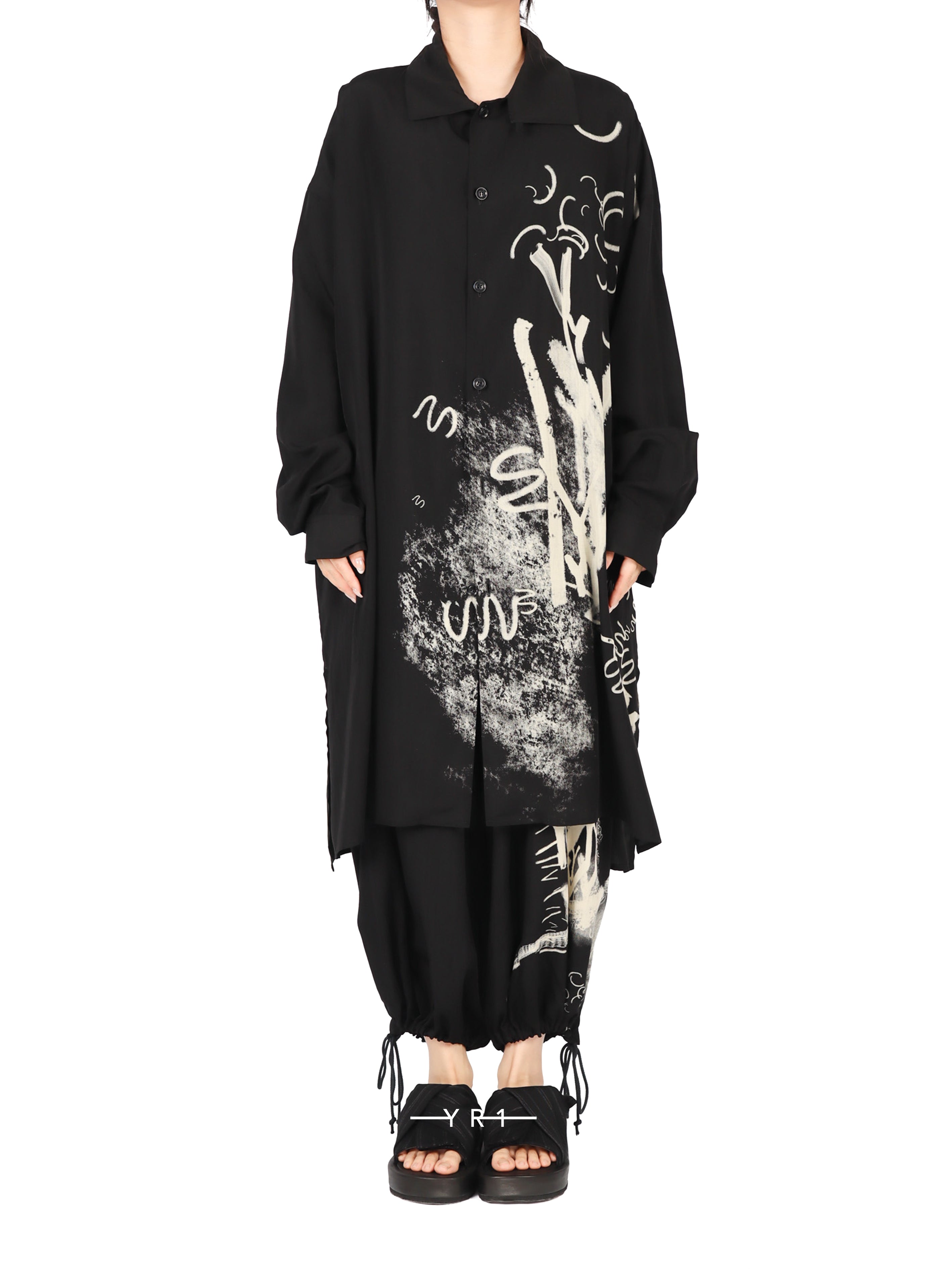 S-Cloth Collar Big Shirt