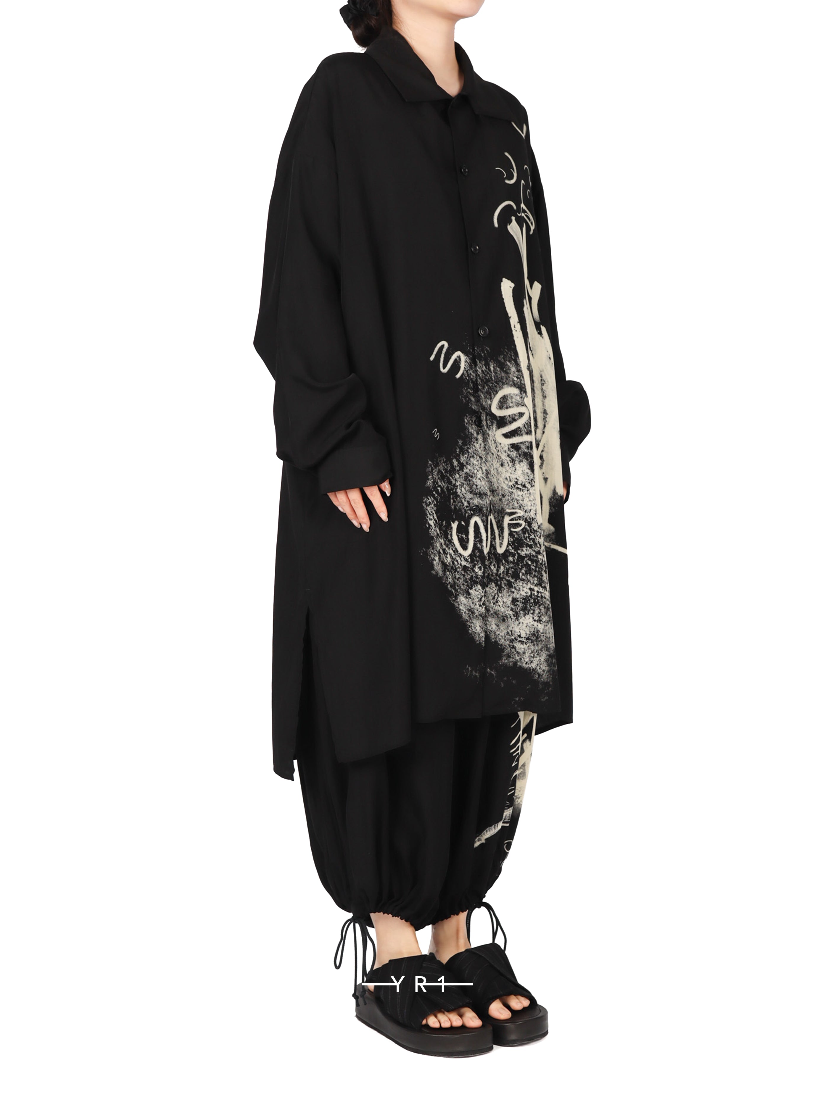 S-Cloth Collar Big Shirt