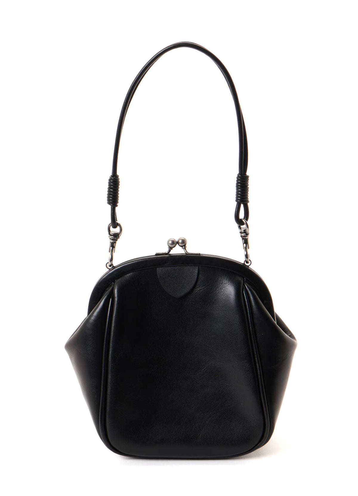 Metal Clasp Shoulder Bag