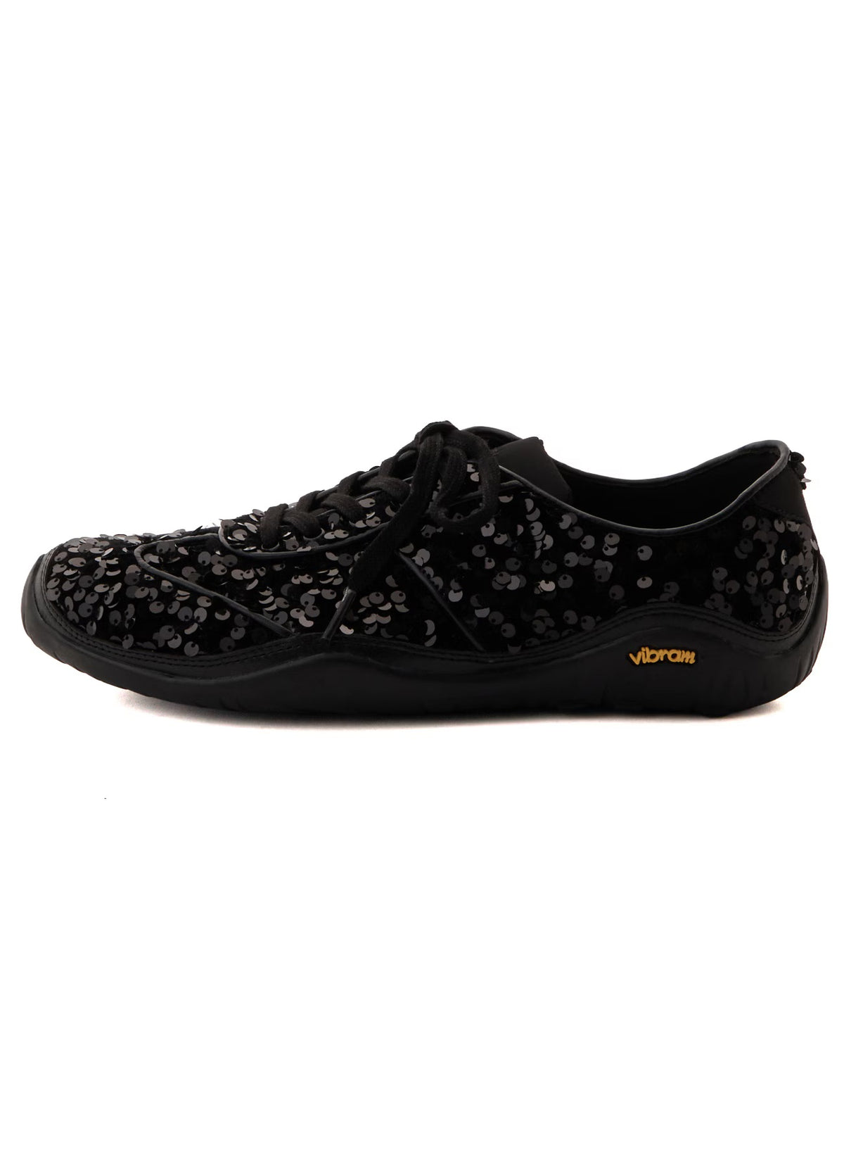 Sequin Sneaker-Black