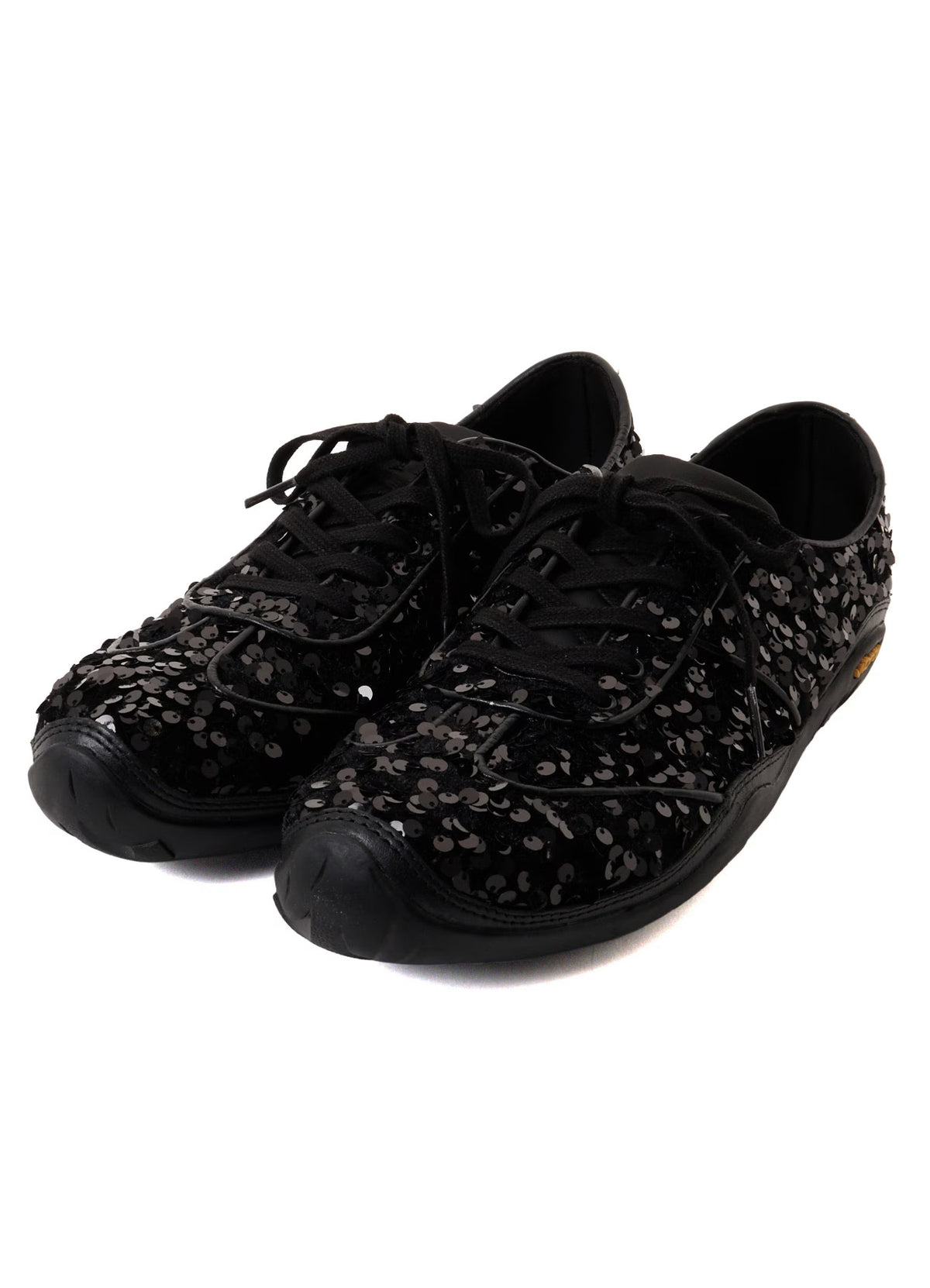 Sequin Sneaker-Black