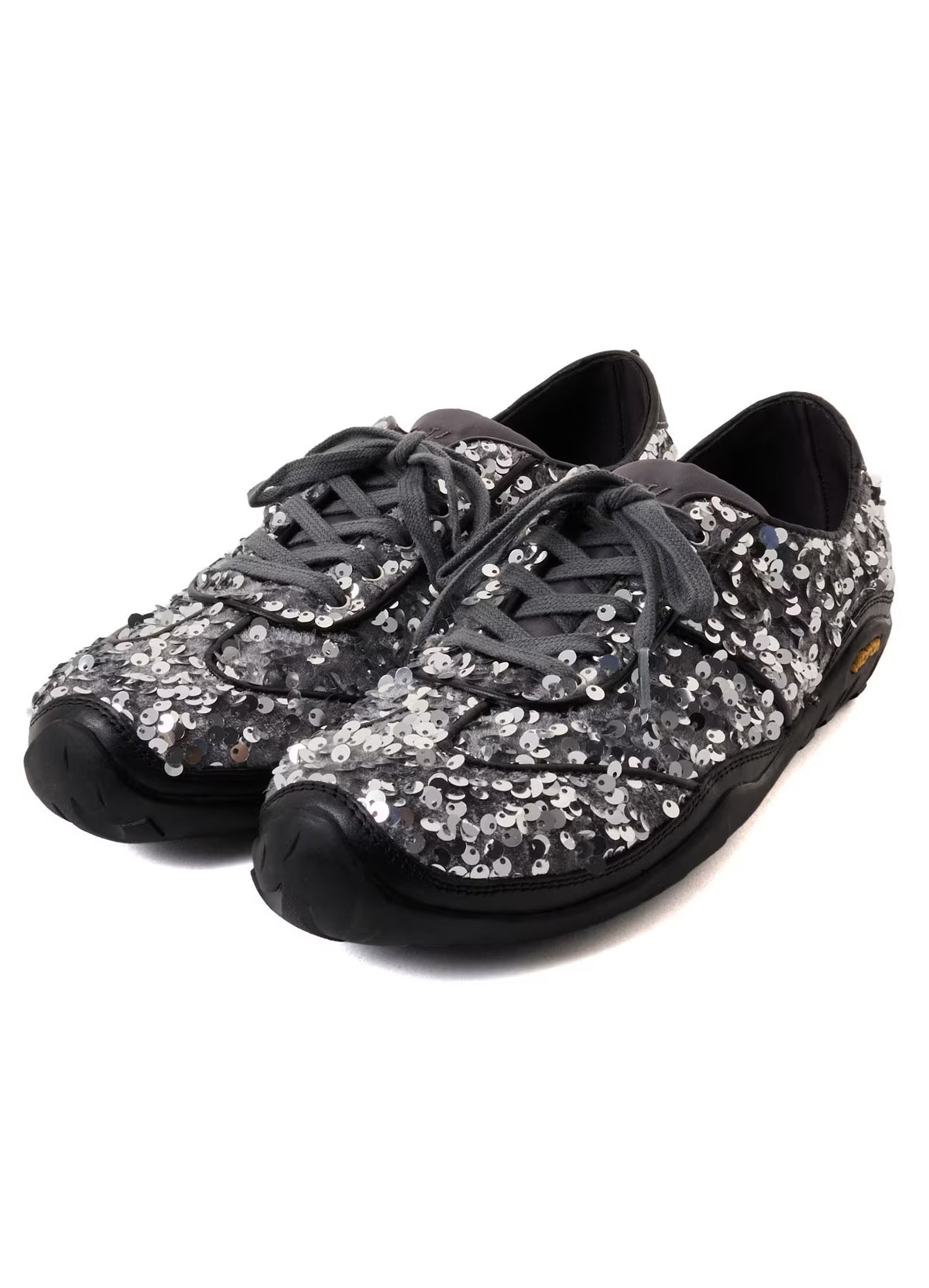 Sequin Sneaker-Grey