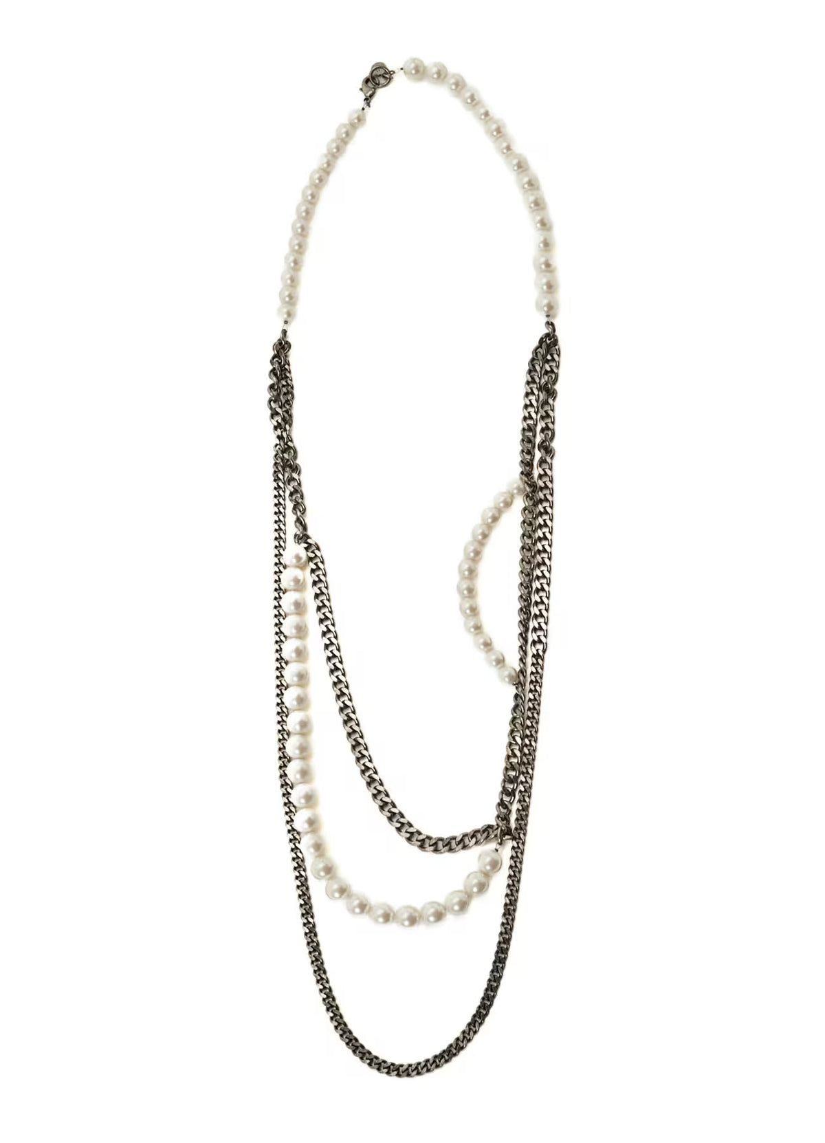 Three-Pronged Long Necklack