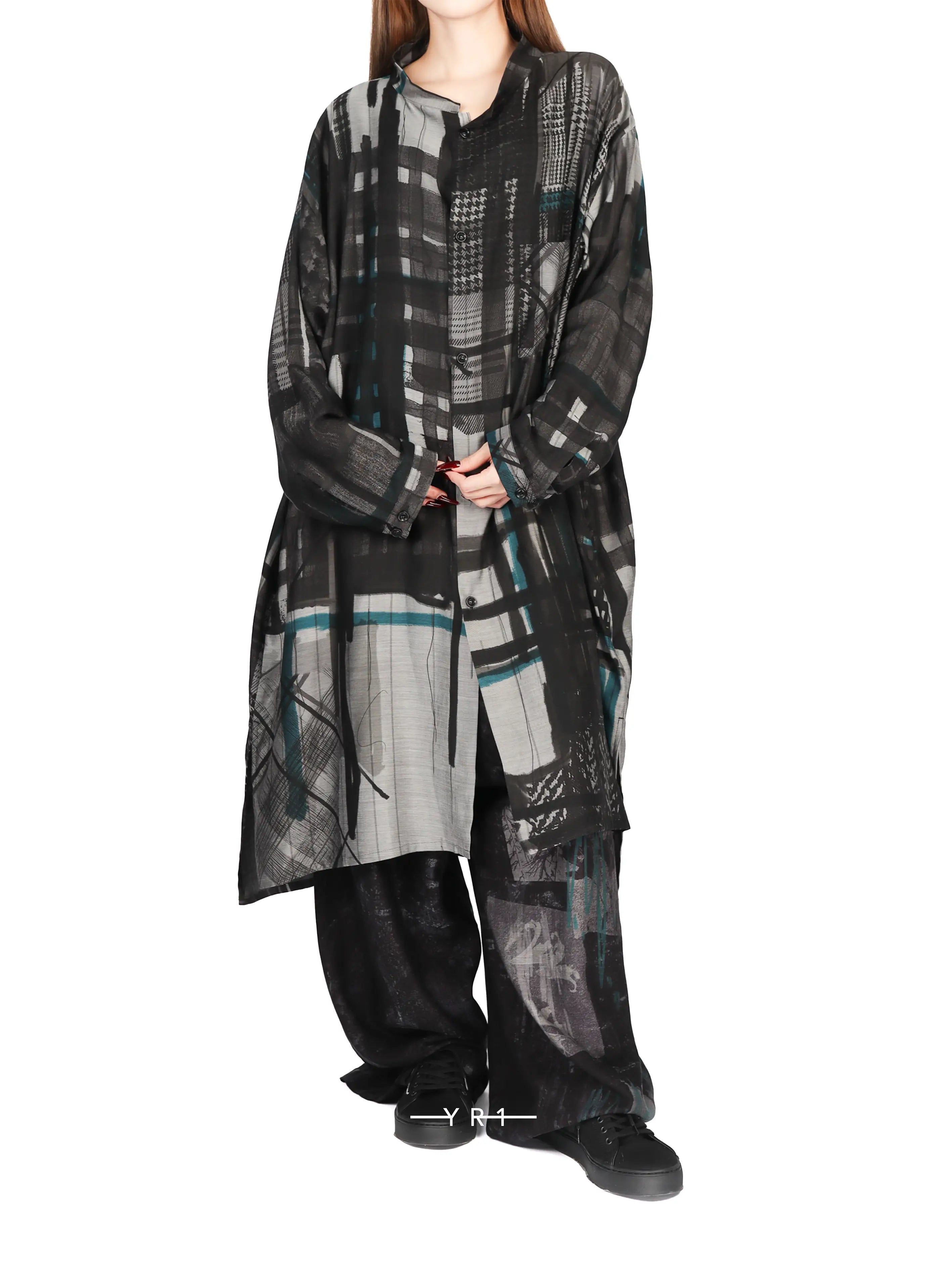 U-Open Collar Shirt D